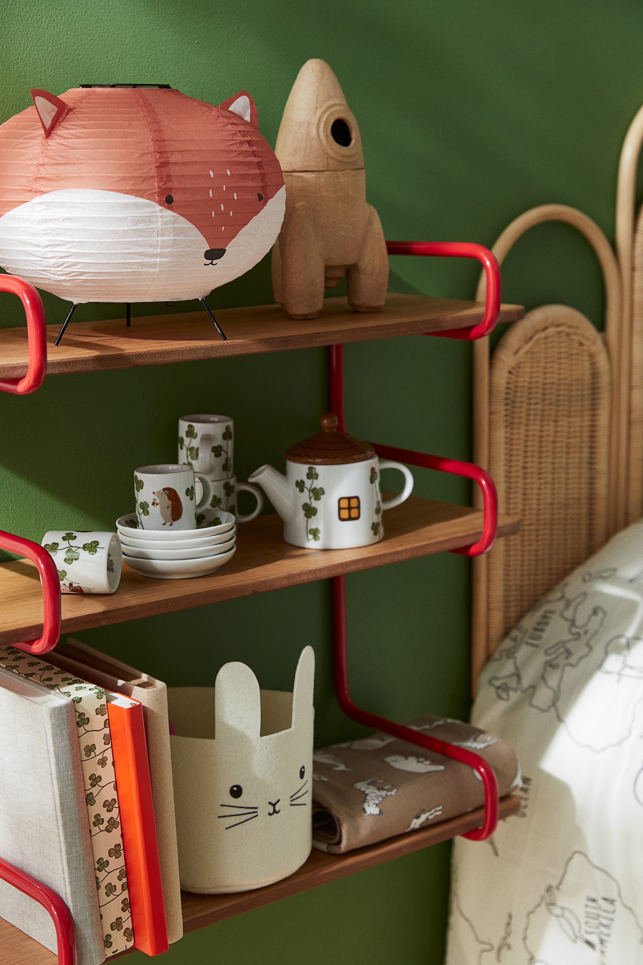 View larger image: Rice paper table lamp - Orange/Fox - Home All | H&M IE 1