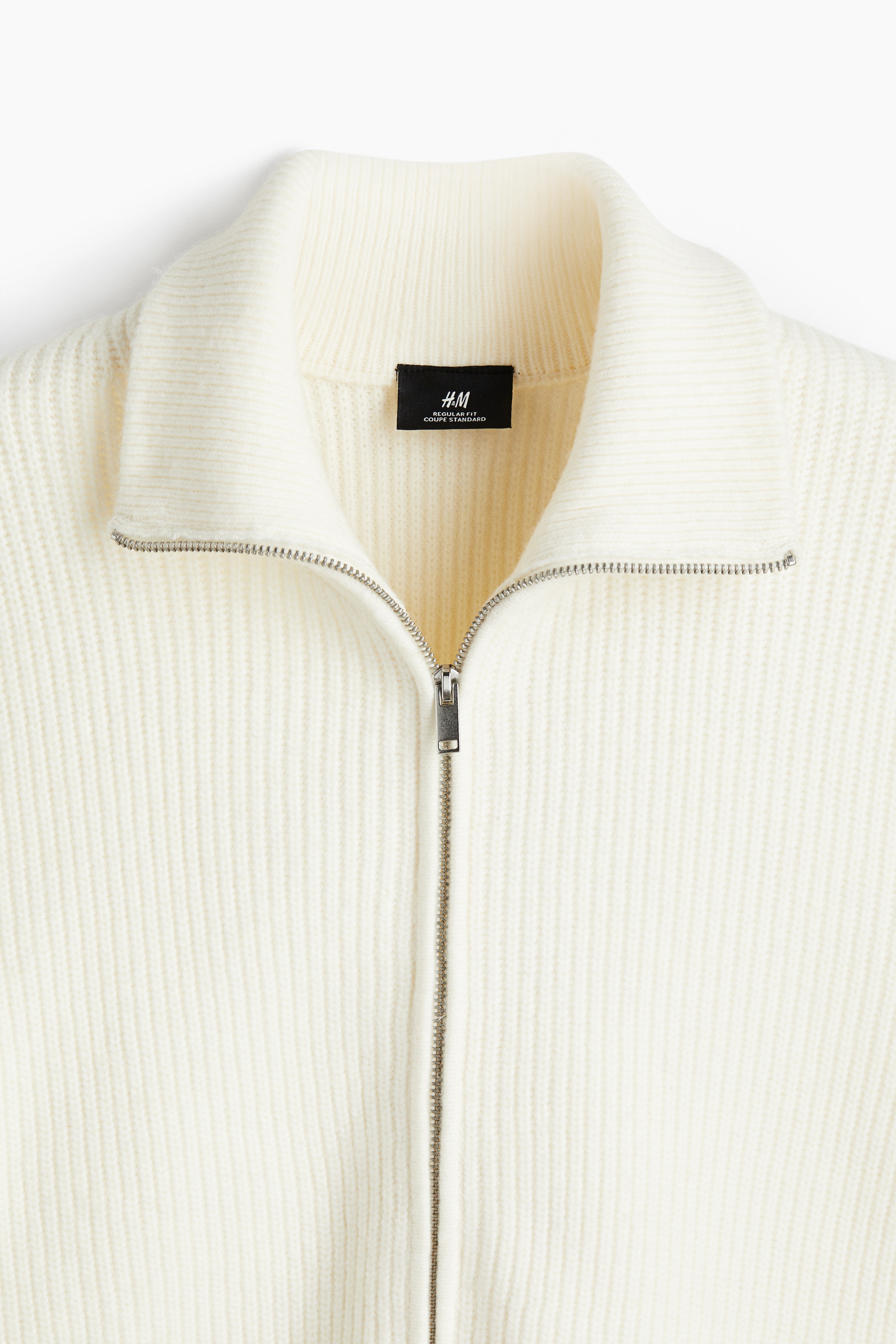 Regular Fit Zip cardigan