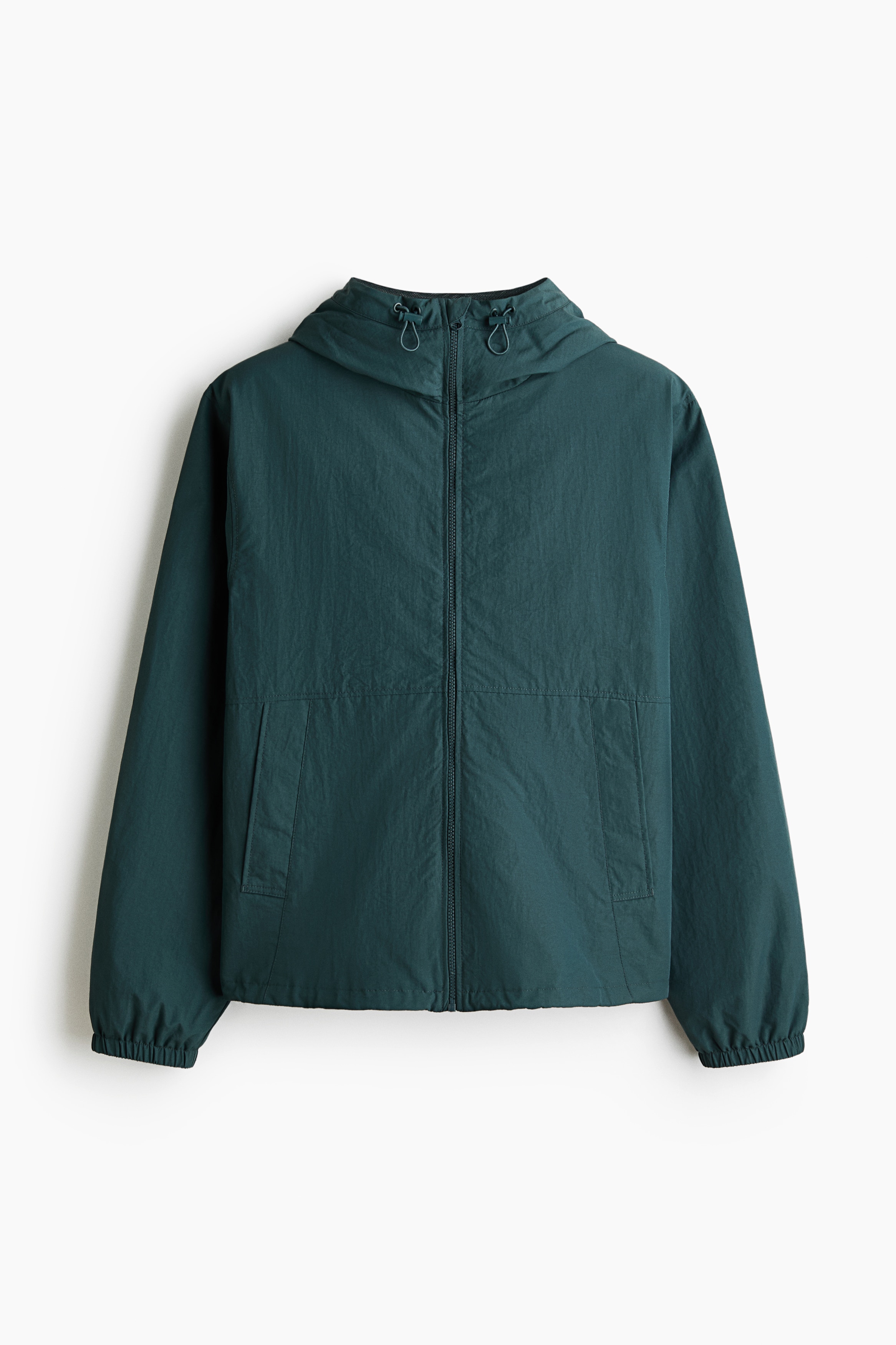 H & M - Wasserabweisende Windjacke aus Nylon - Türkis - Herren