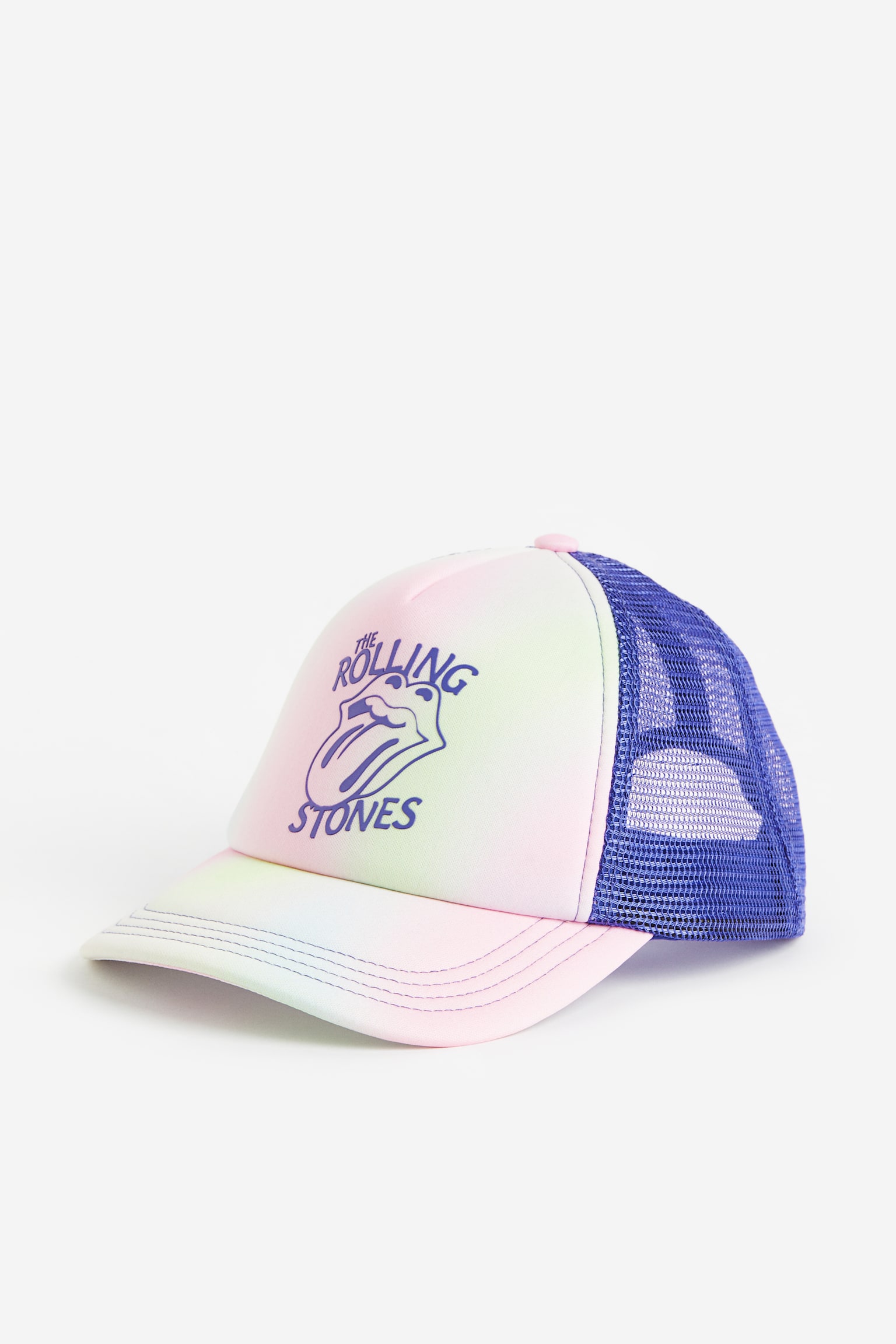 Print Cap - Purple/The Rolling Stones - 1