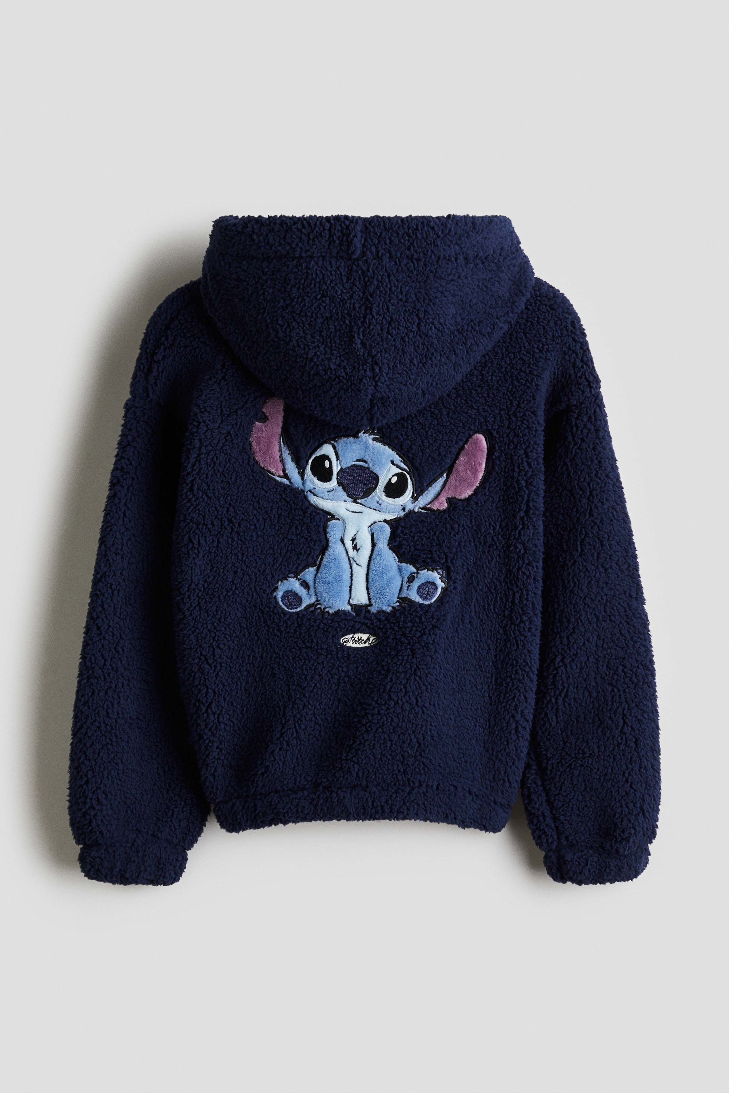 Fleece Jacket Teddy Hoodie H&m H&M Hooded Teddy Fleece Jacket
