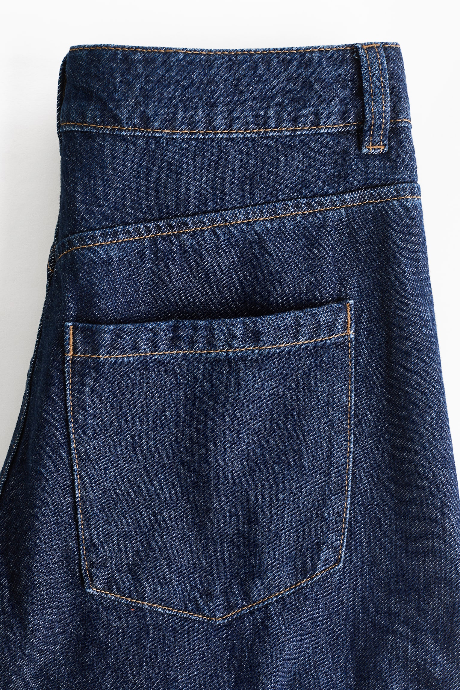 Balloon High Waist Jeans - Blu denim scuro - 6