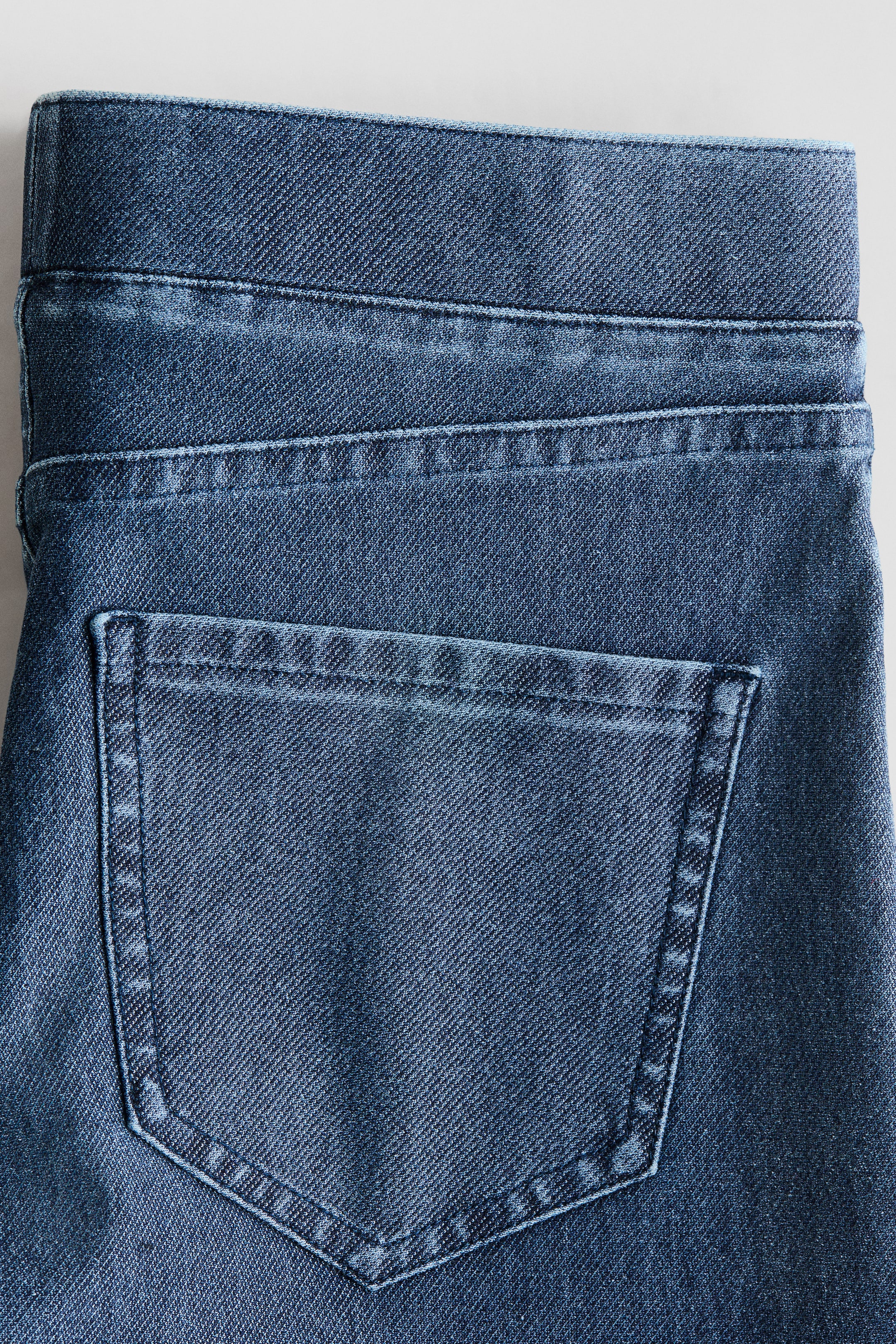 Детские джинсы H&M Denim-Look Wide-Leg Jeggings — фото 2
