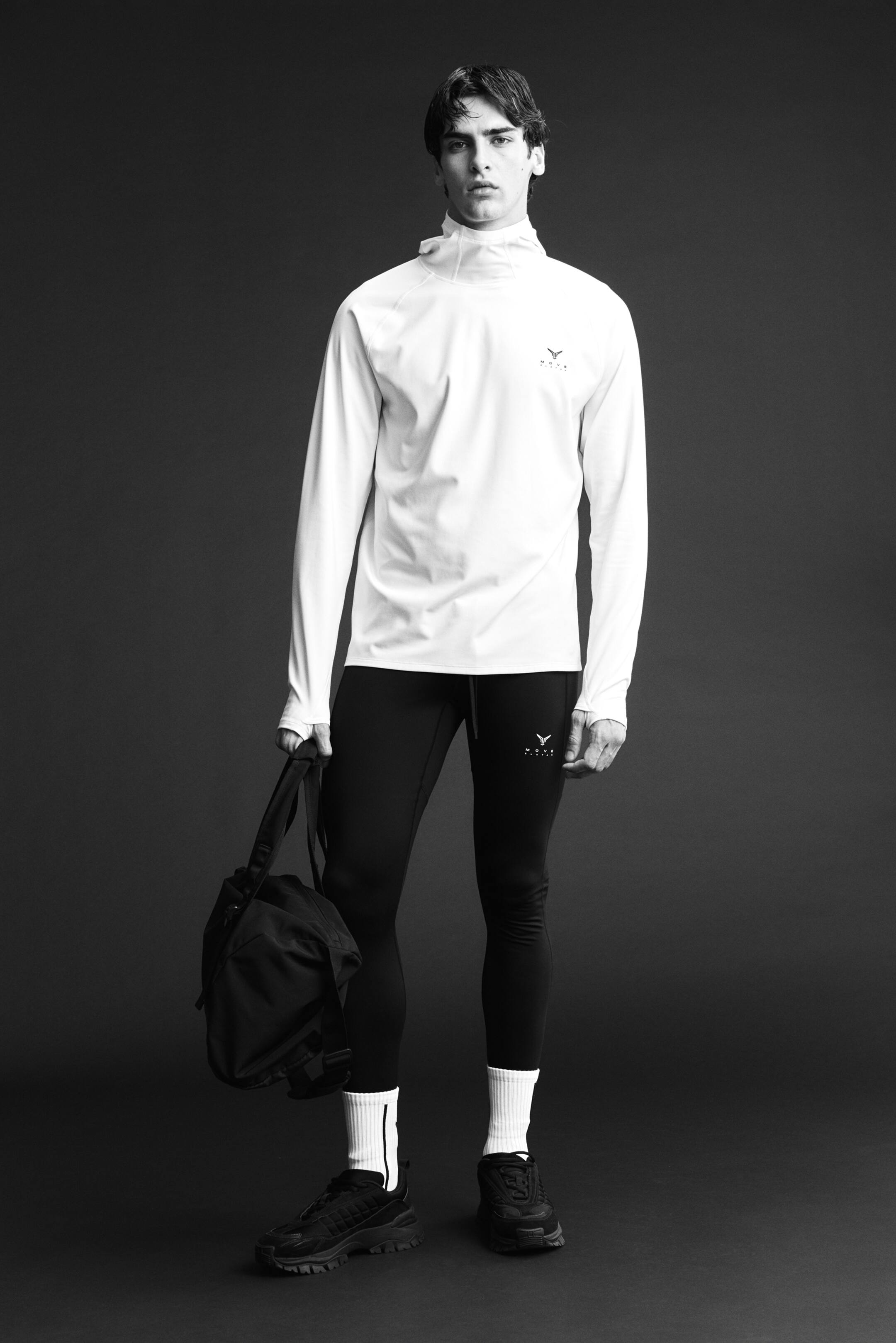 View larger image: Warming sports hoodie with ThermoMove™ - Cream/Move Zlatan - Men | H&M IN 2