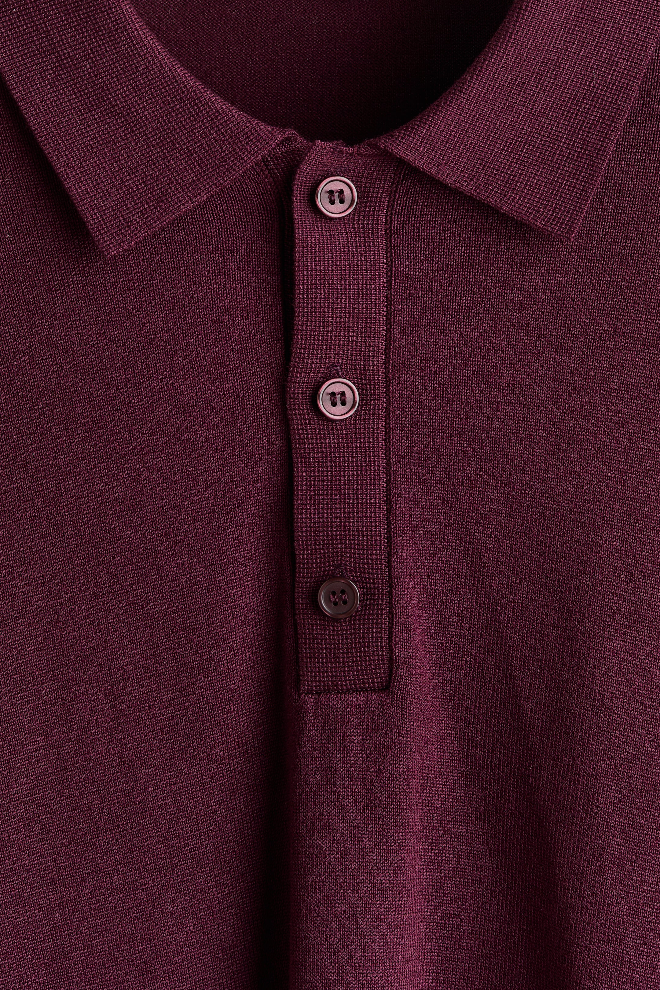 Regular-Fit Knit Polo Shirt