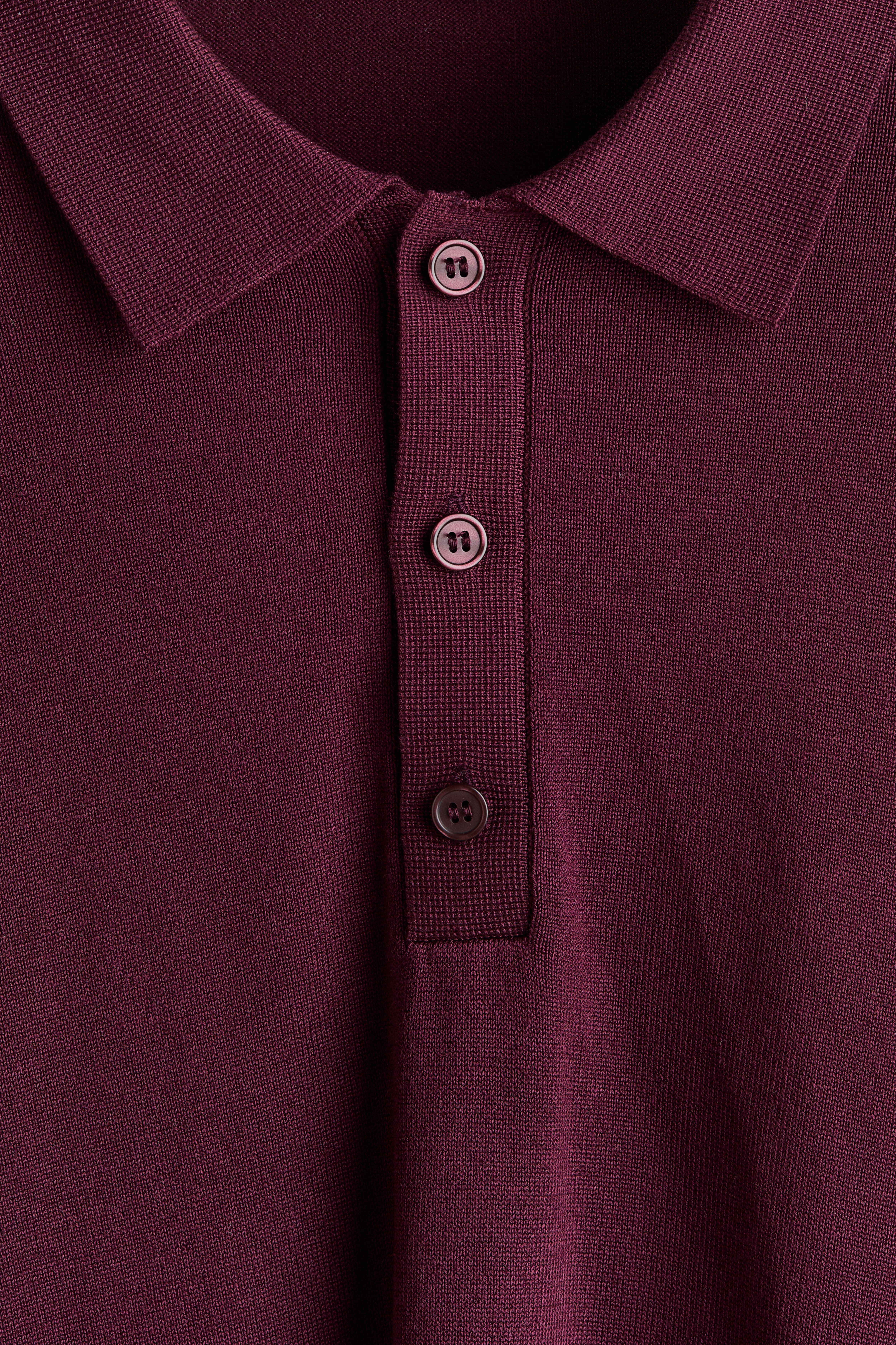 Regular-Fit Knit Polo Shirt