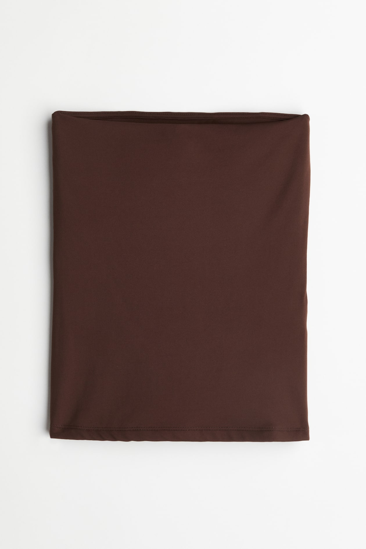 Microfibre Tube Top Sleeveless Regular Length Dark Brown Ladies microfibre-tube-top-sleeveless-regular-length-dark-brown-ladies