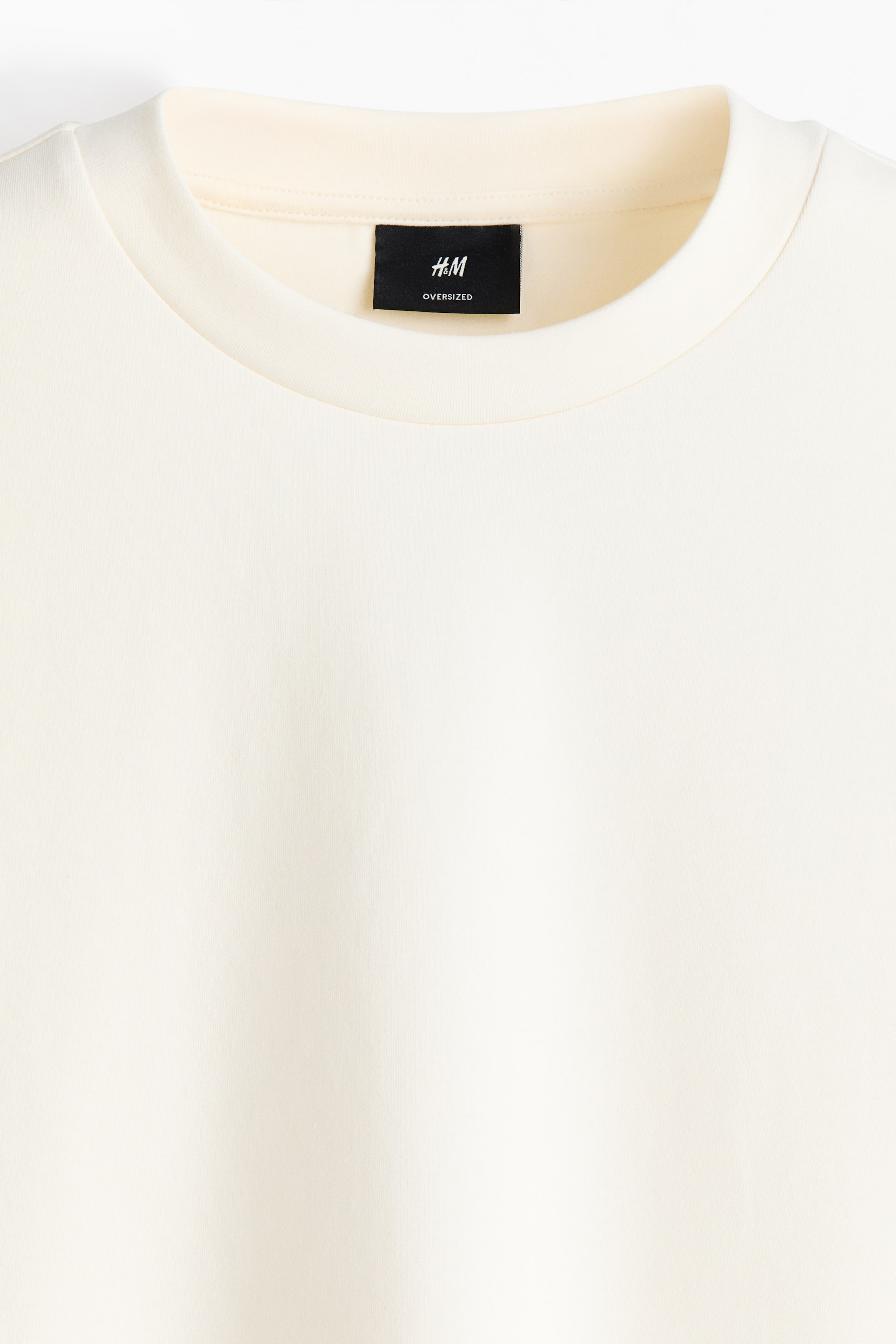 Oversized-Fit Scuba T-Shirt