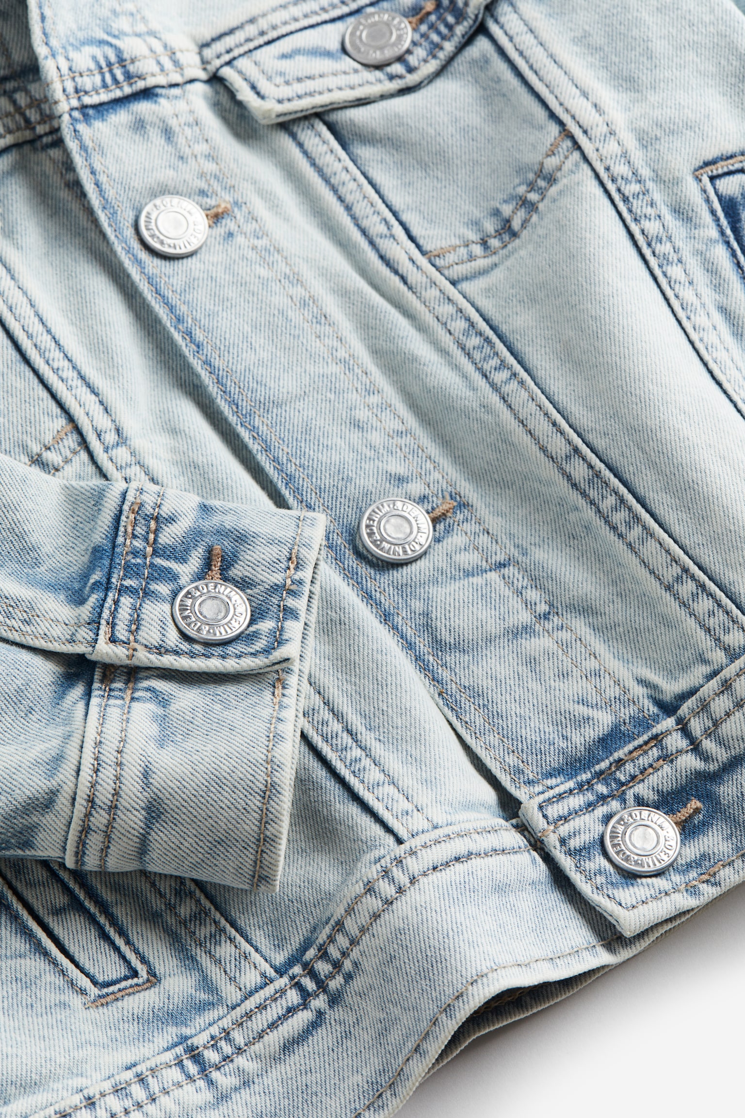 Denim Jacket - Light denim blue/Denim blue - 4