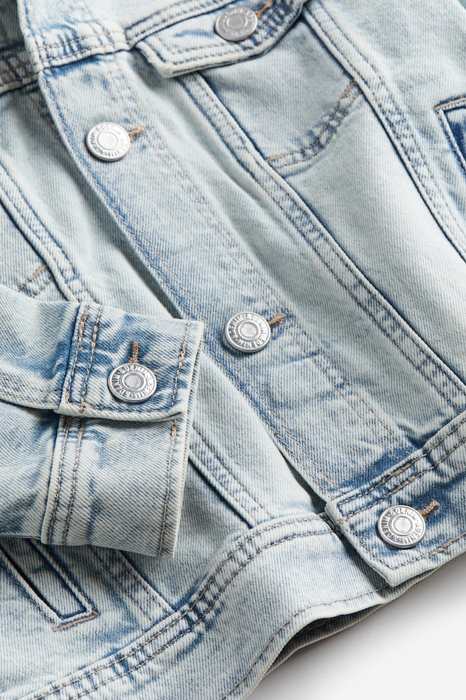Giubbotto di jeans - Blu denim chiaro/Blu denim - 4