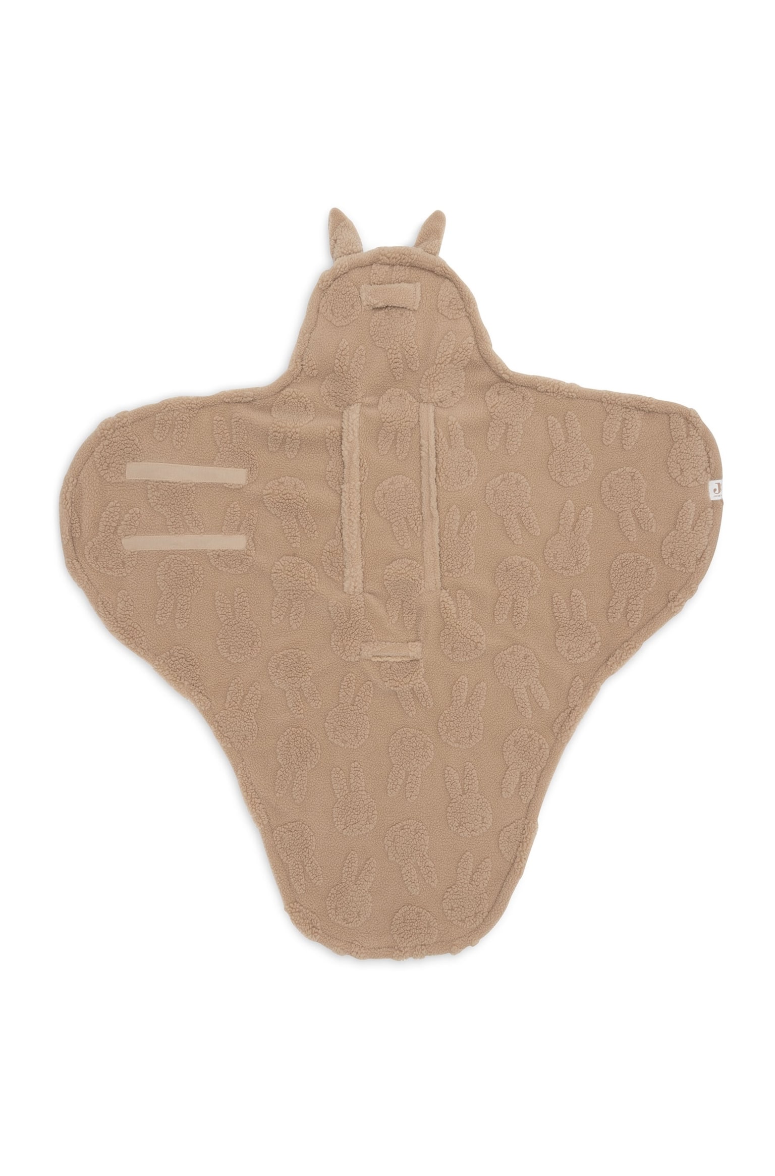Wrap Blanket - Miffy - Miffy Jacquard Teddy/biscuit - 4