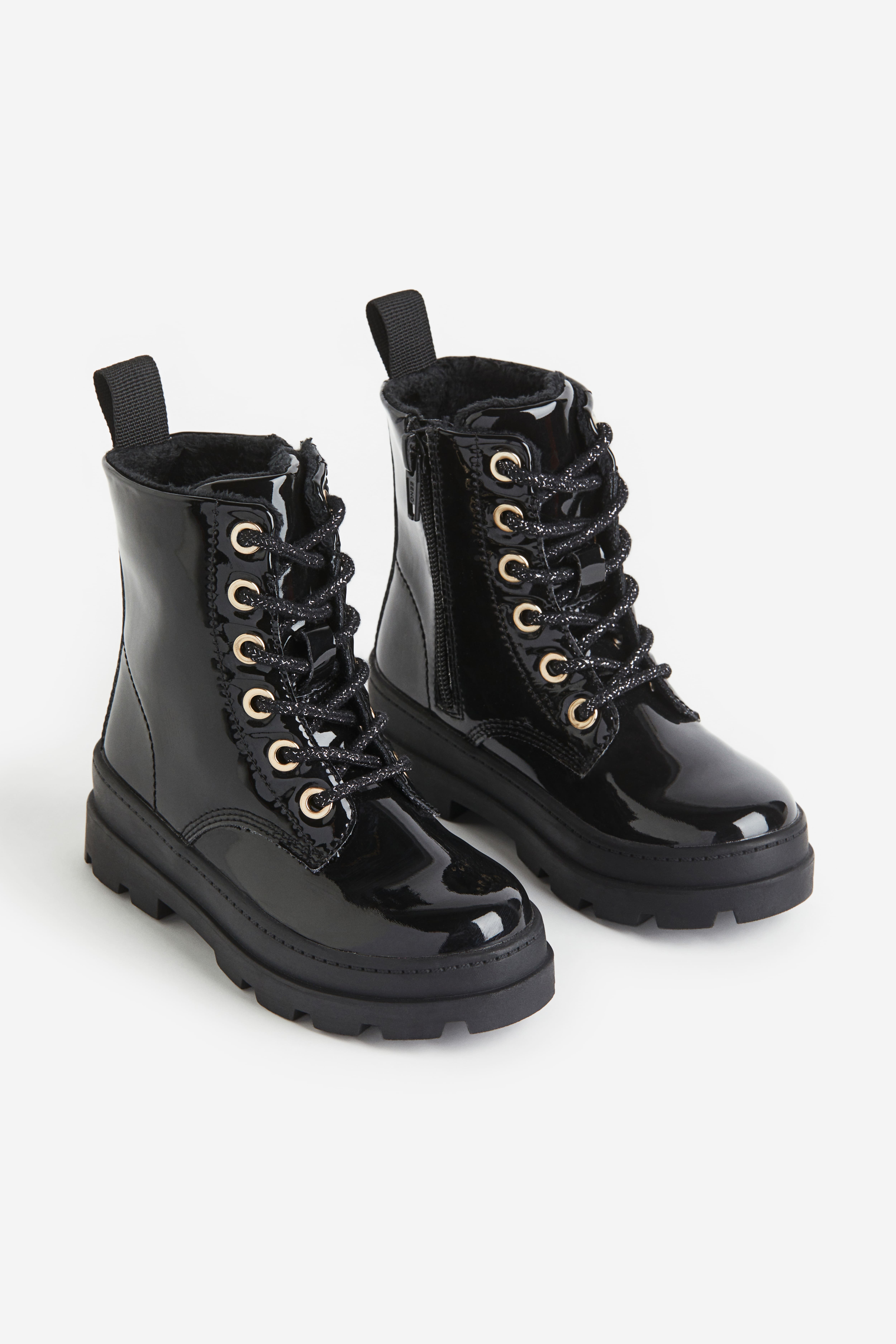 H&m lined boots hotsell