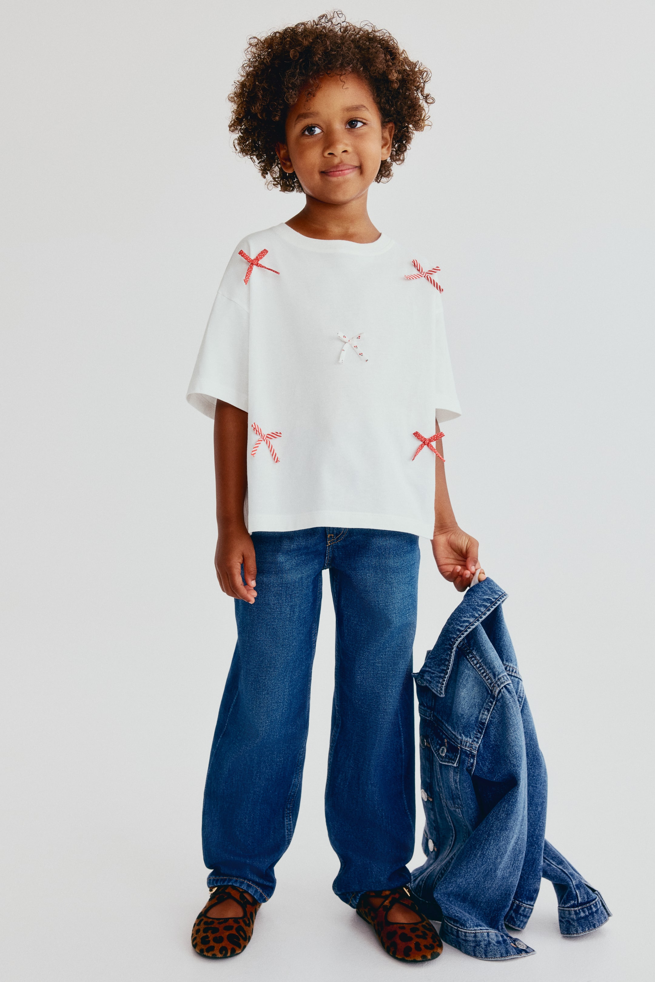 T-shirt en coton avec appliqués