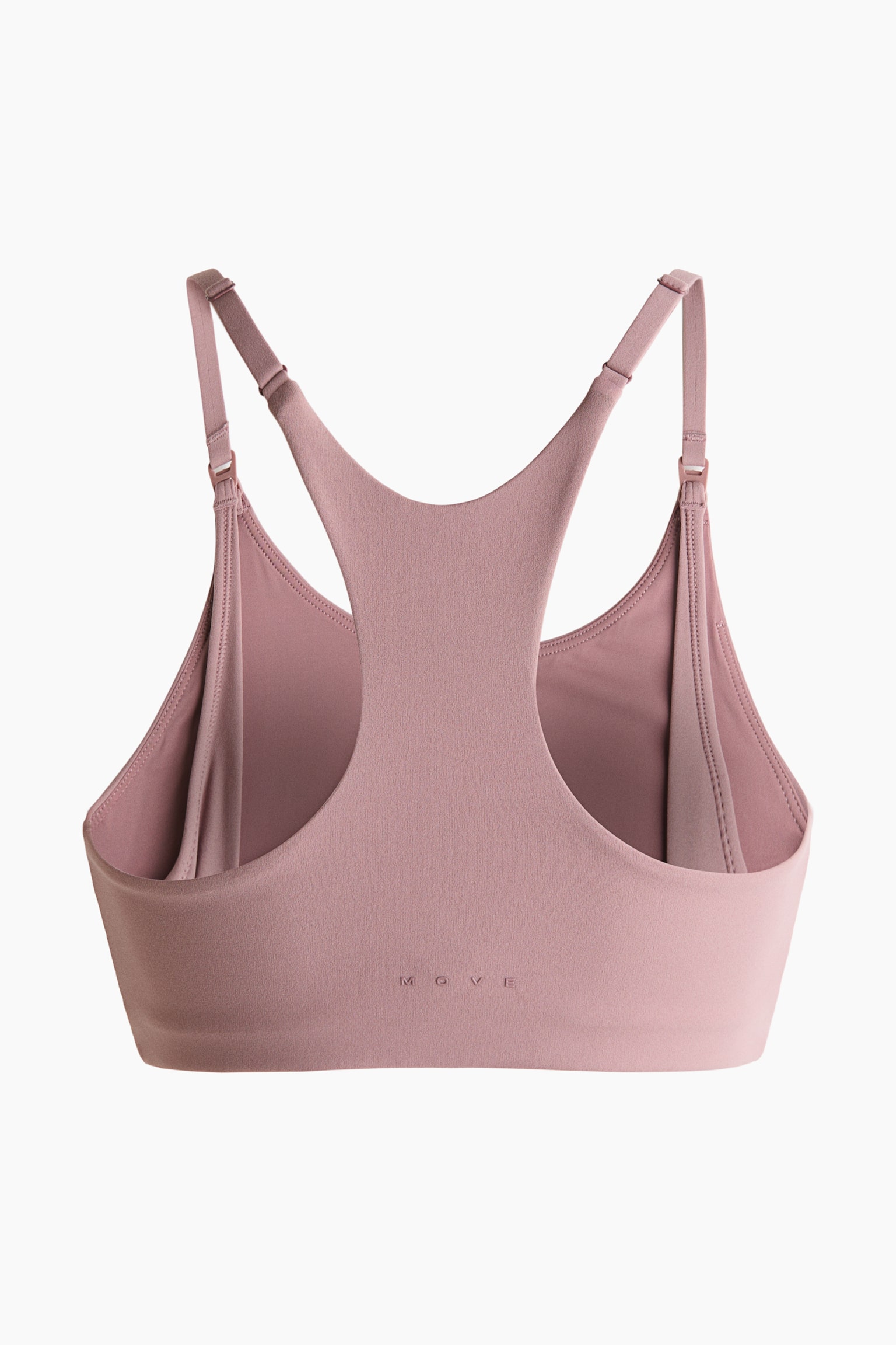 Бра Mama Sports, лёгкая поддержка, для кормления — H&M, цвет: Состаренный розовый — фото 6