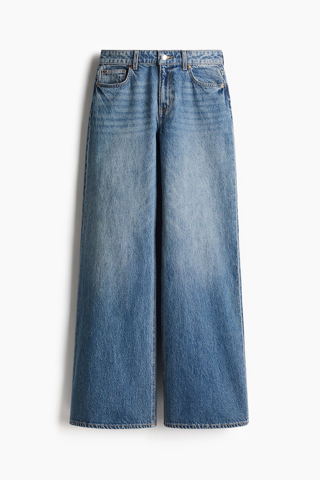 Flared Regular Jeans - Light denim blue/Light denim blue - 1