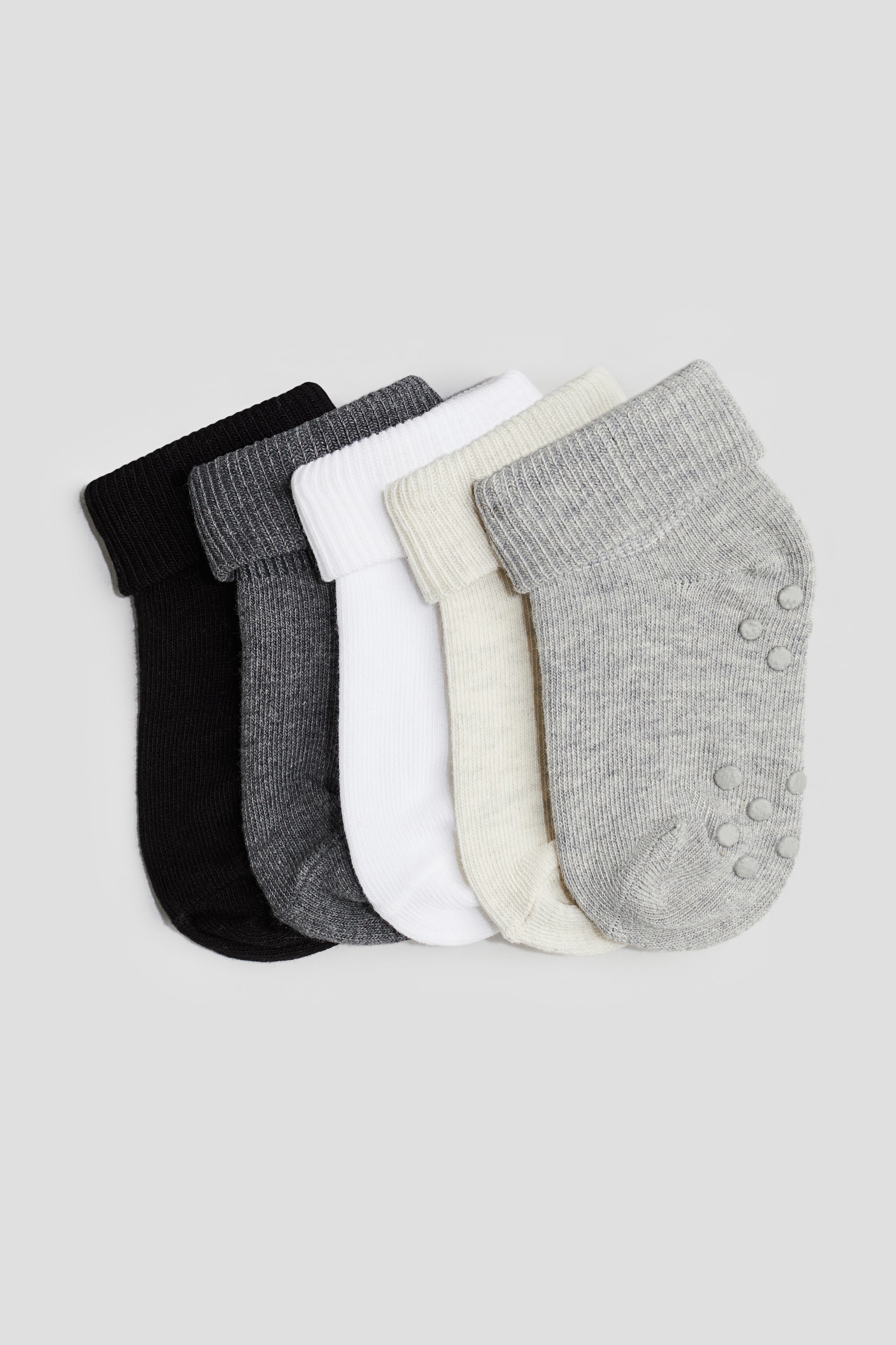 5-pack Non-slip Socks