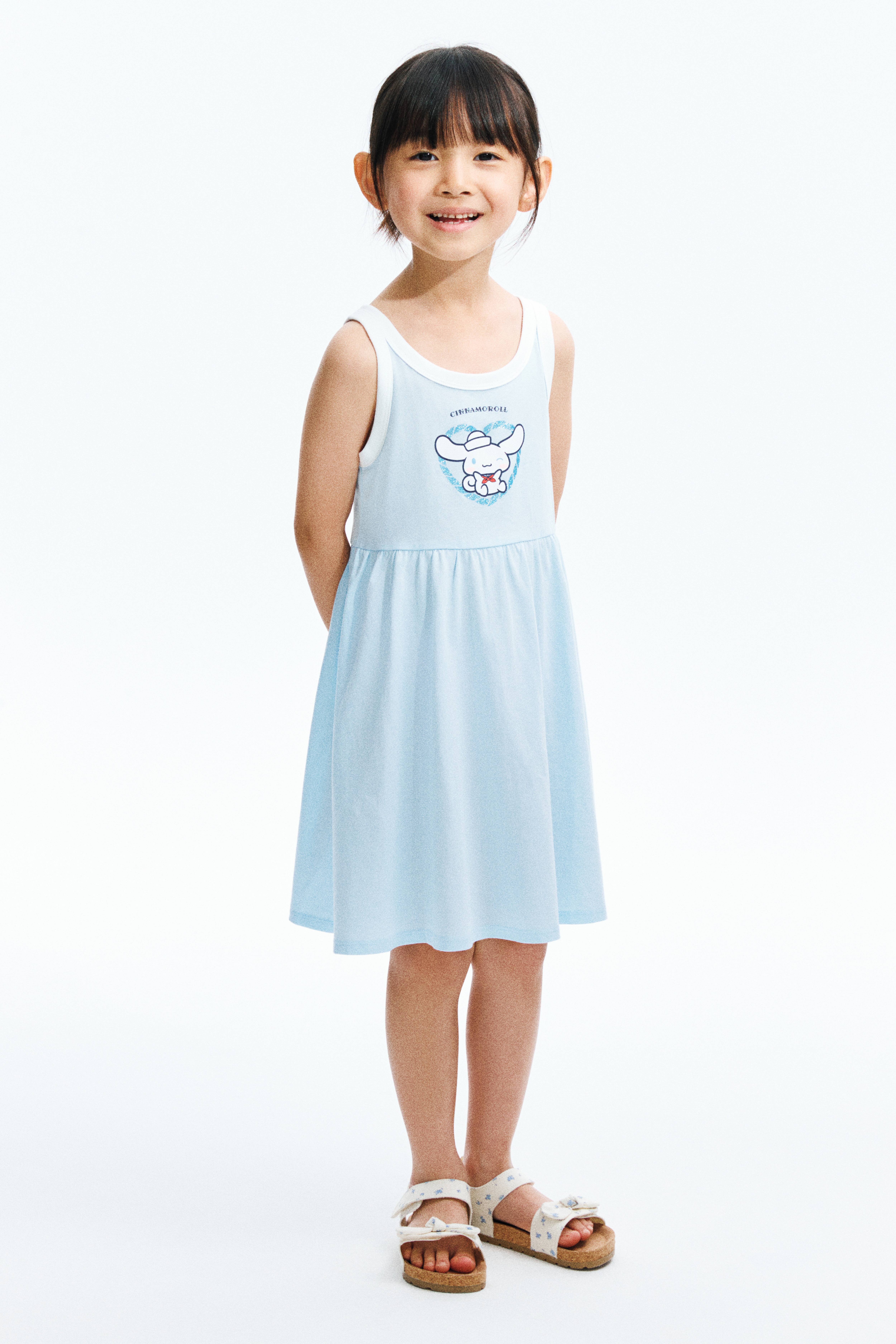 Robe imprimée en coton