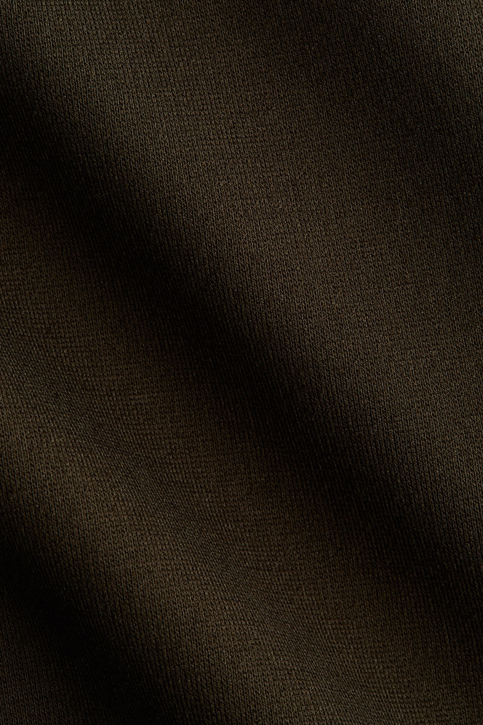 MAMA Tie-belt jersey dress - Dark khaki green - 3