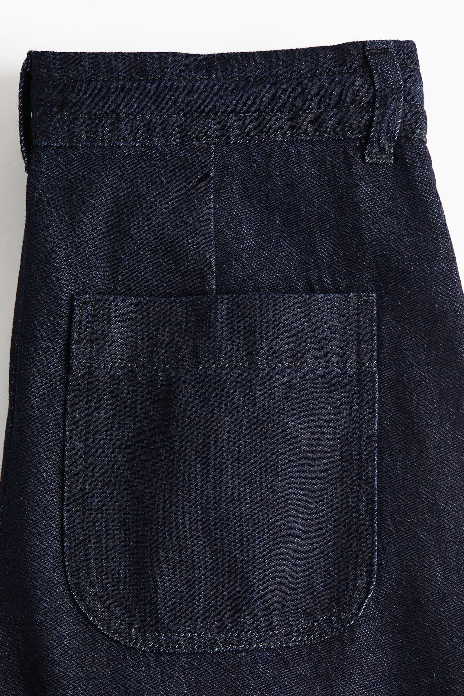 Barrel-leg denim trousers - 3
