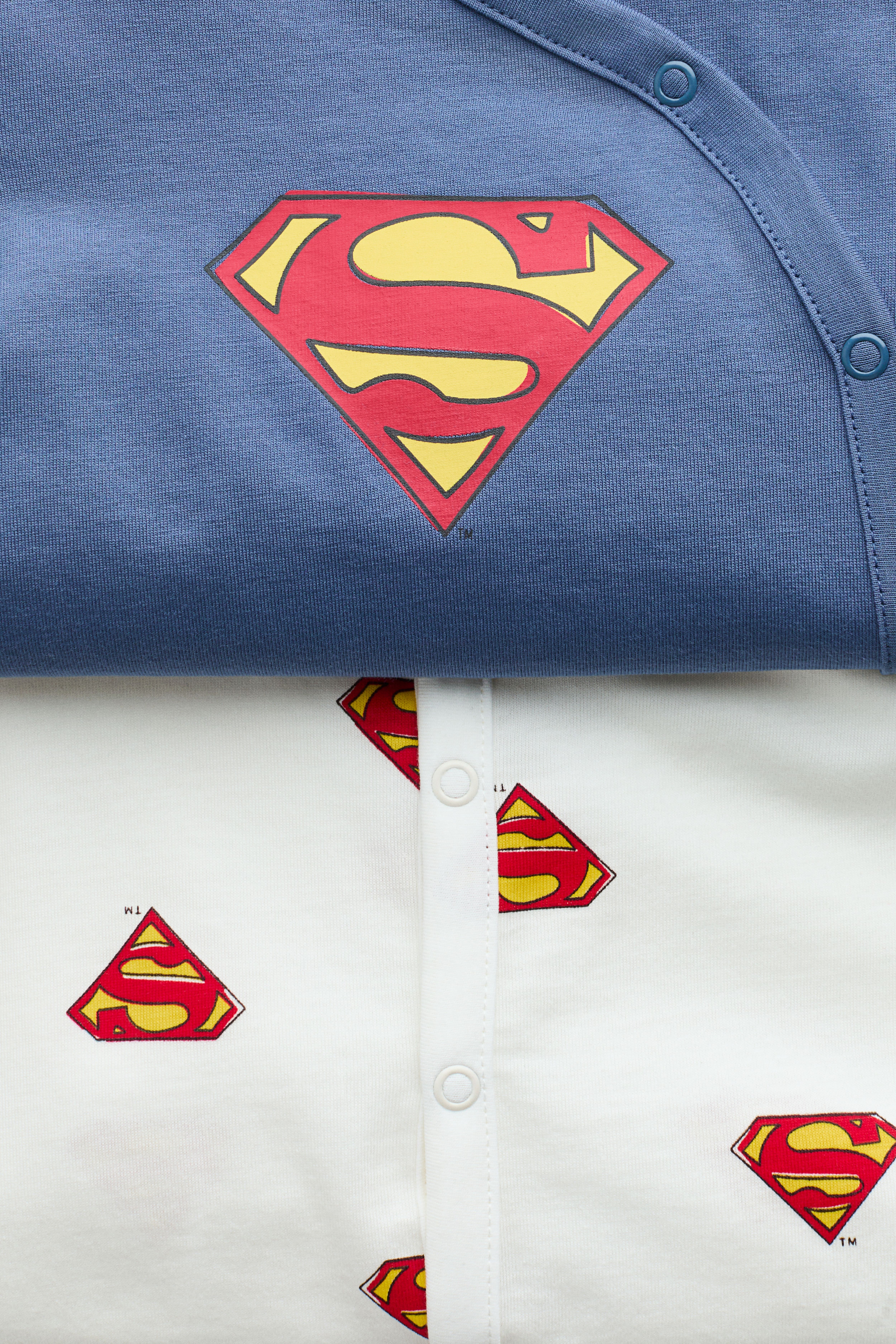 Lot de 2 pyjamas imprimés en coton