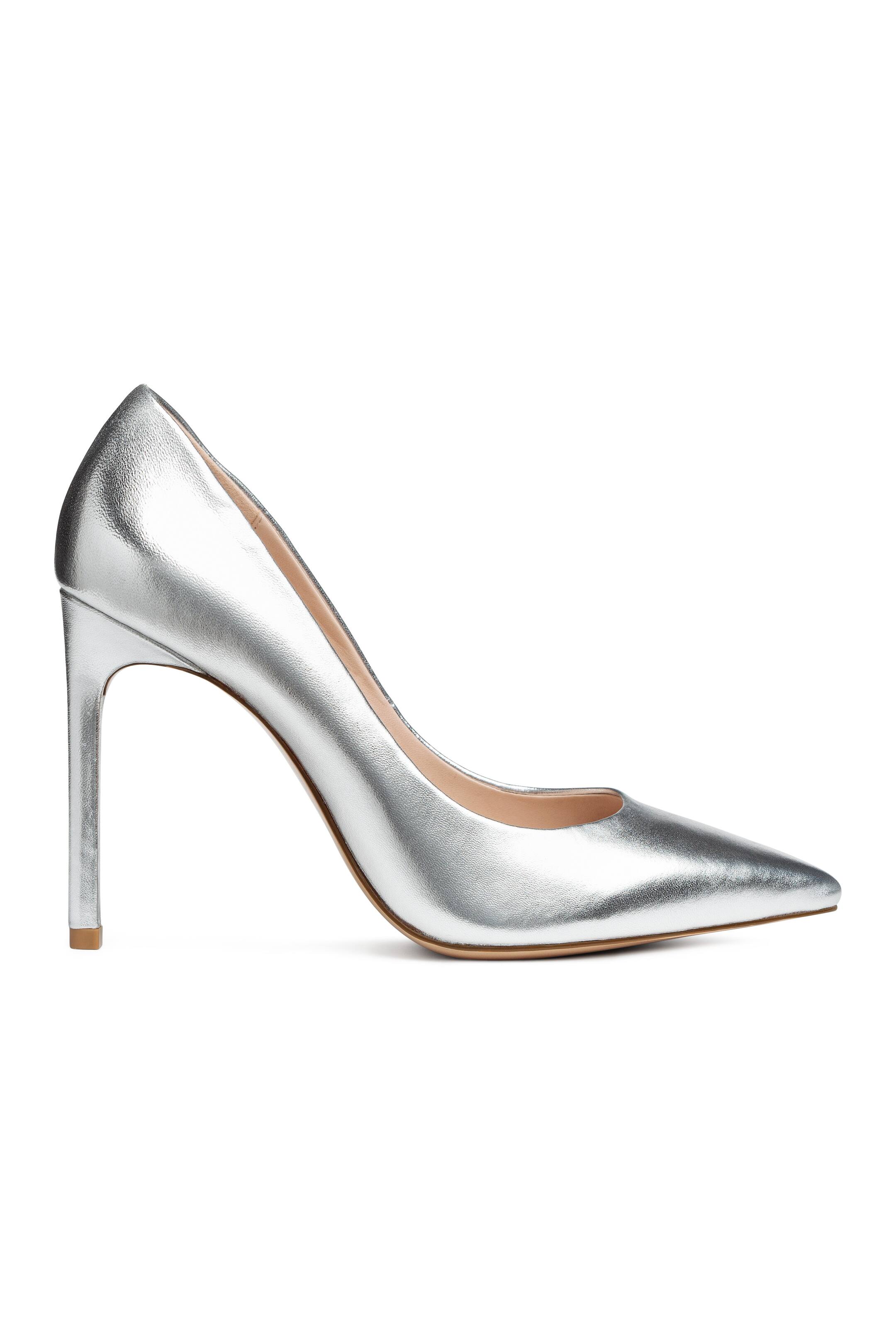 View larger image: Court shoes - Silver-coloured - Ladies | H&M IE 1