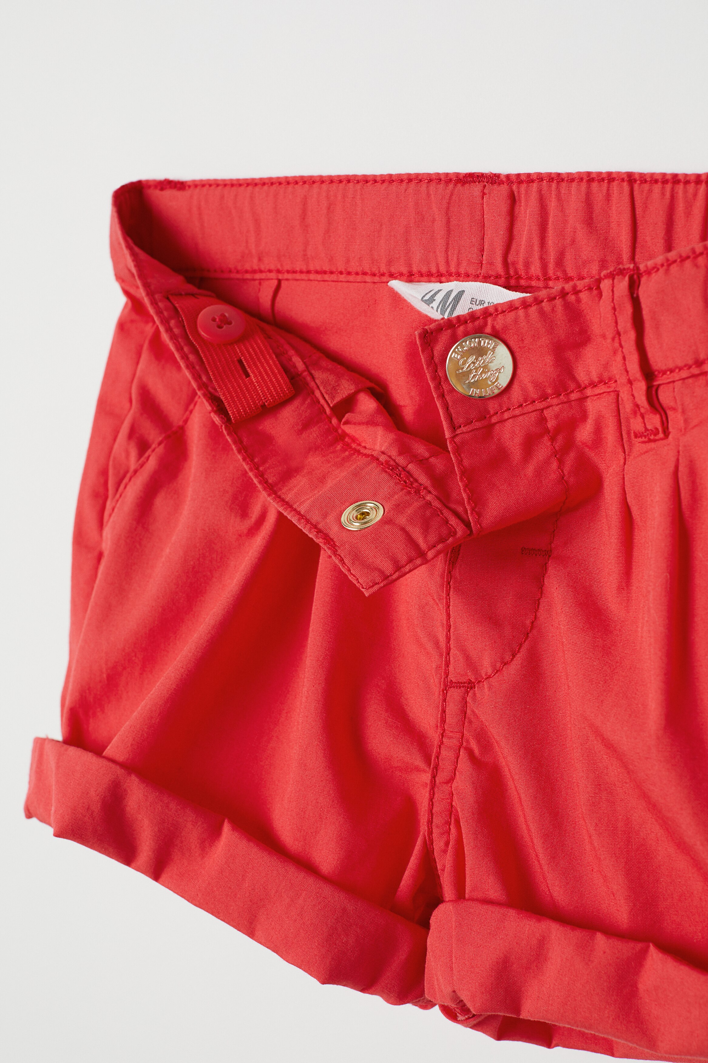 コットンショートパンツ - レッド - Kids | H&M JP