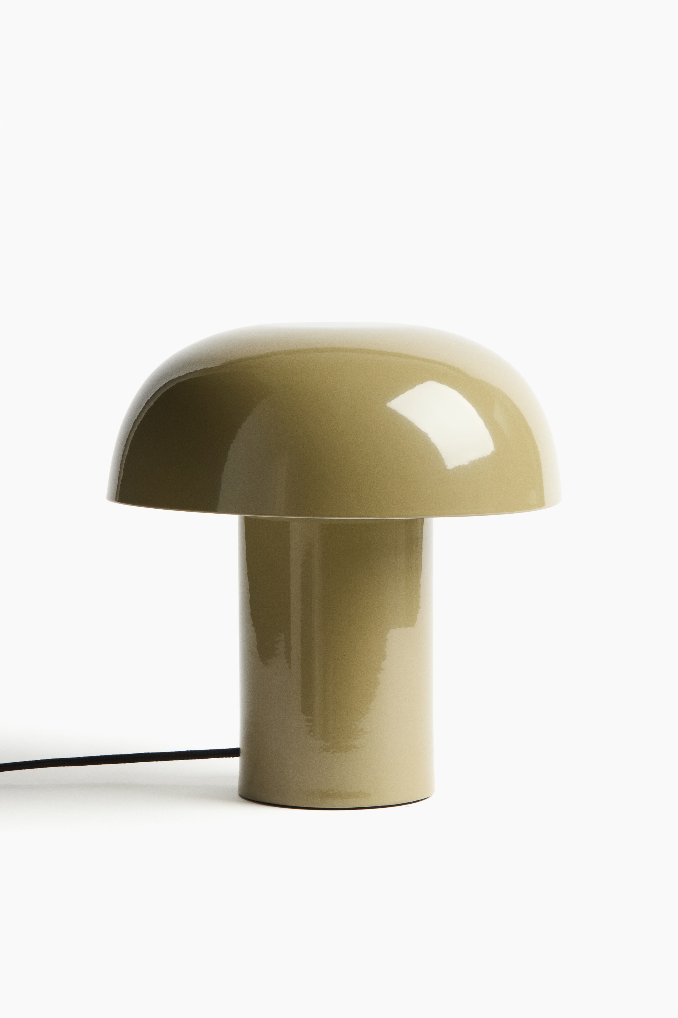 Metalowa lampa stołowa - Oliwkowozielony/Srebrzysty/Różowy/Ciemnoczerwony/Jasnożółty/Jasnobeżowy