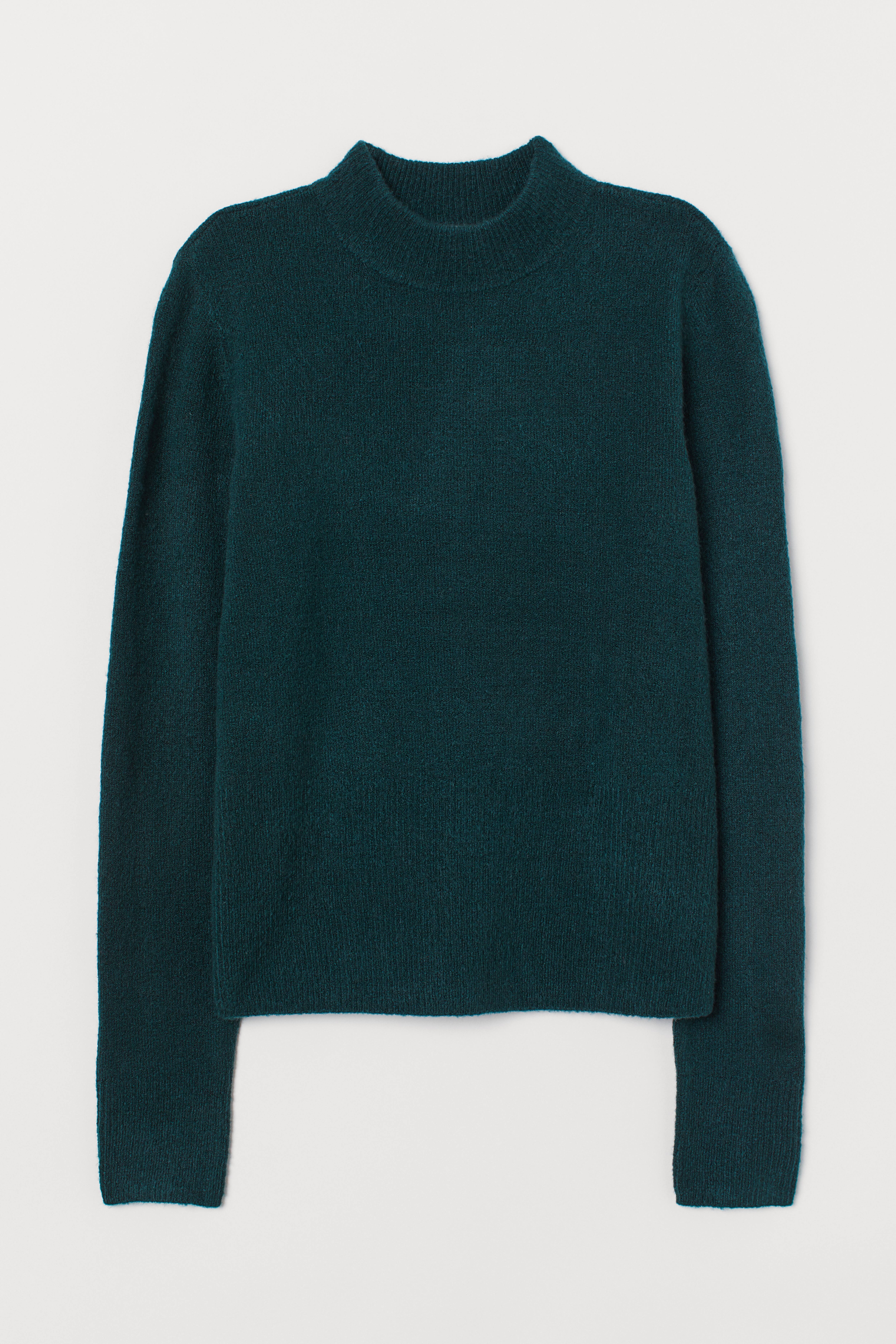 Knit Sweater Dark green Ladies H M CA