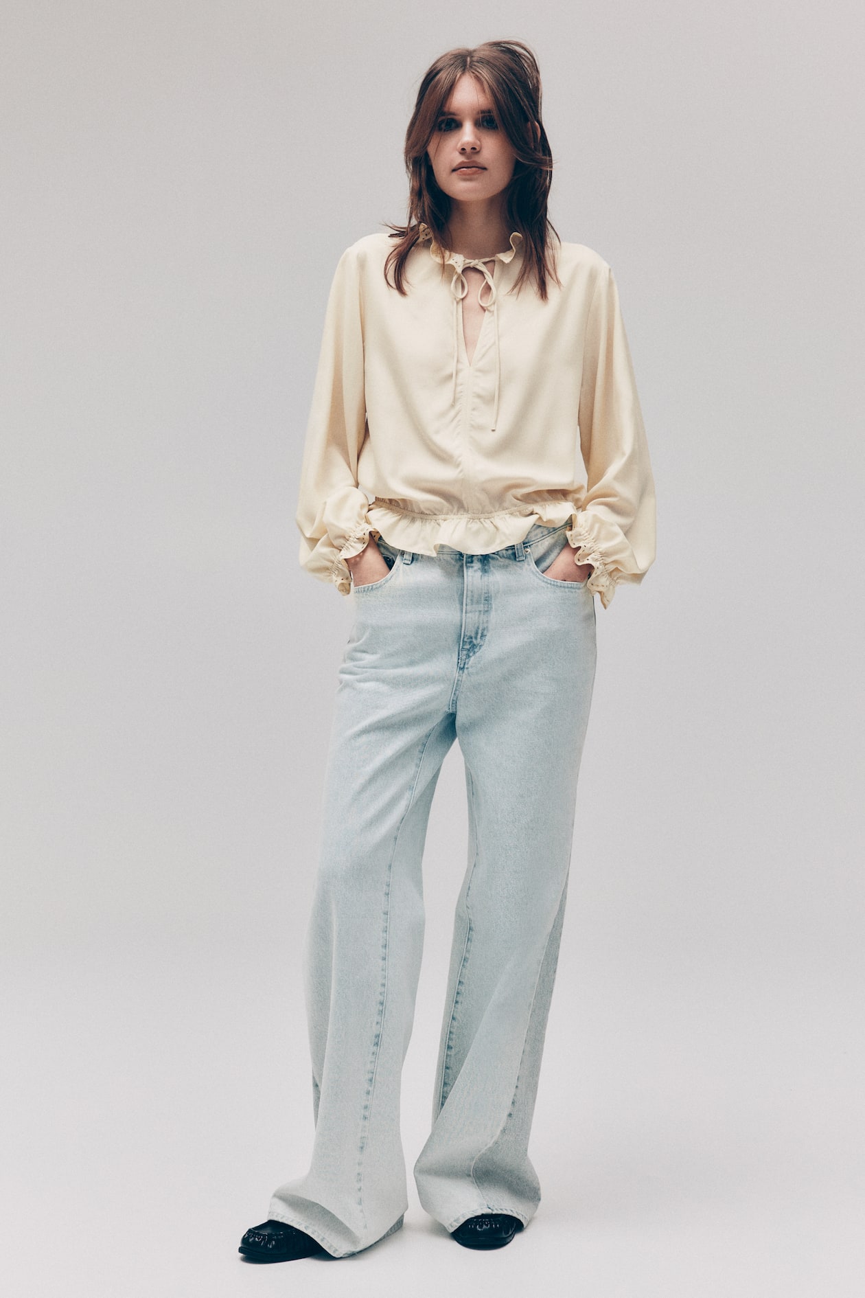 Ruffle-Trimmed Blouse - image 3