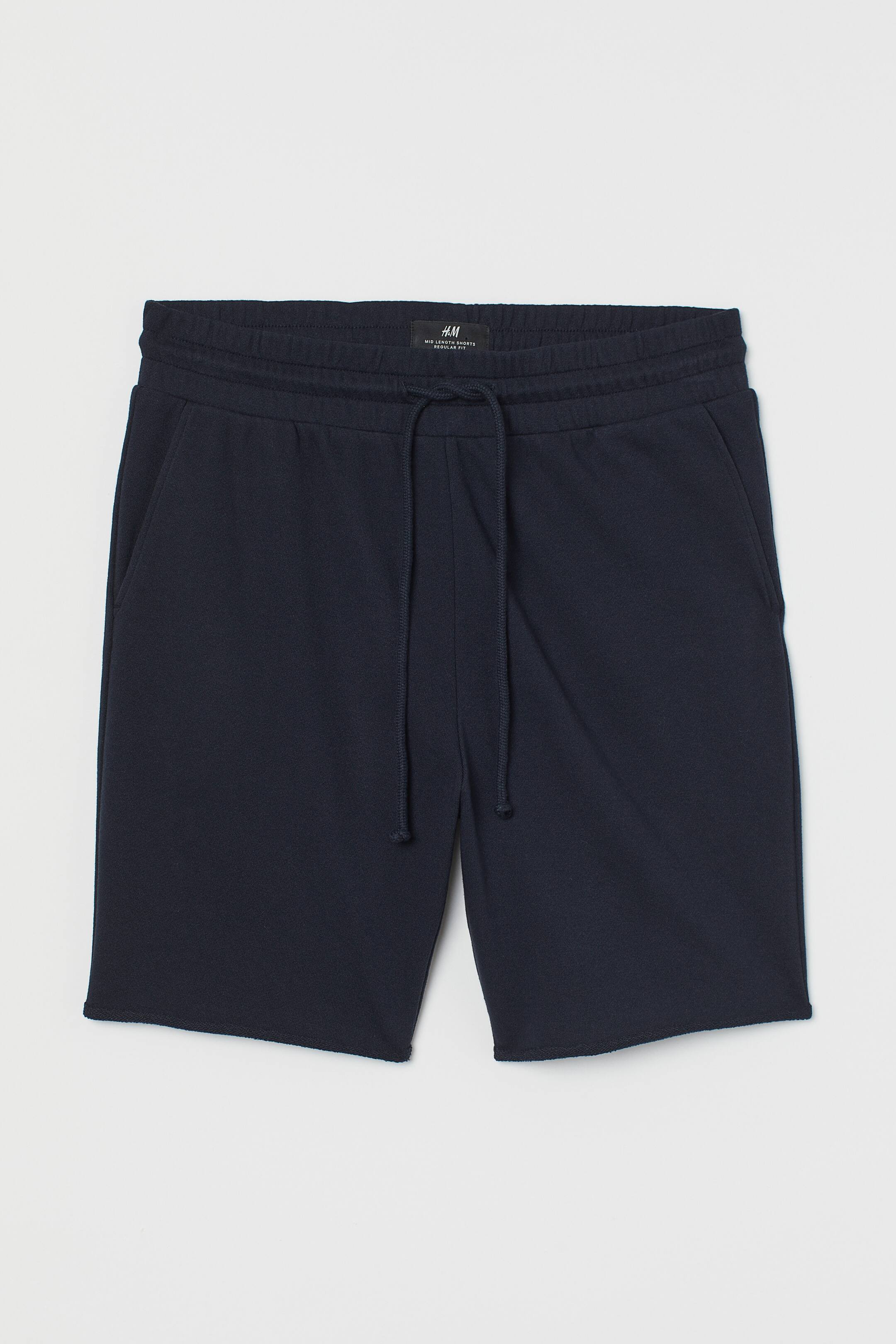View larger image: Sweatshirt shorts Regular Fit - Navy blue - Men | H&M GB 1
