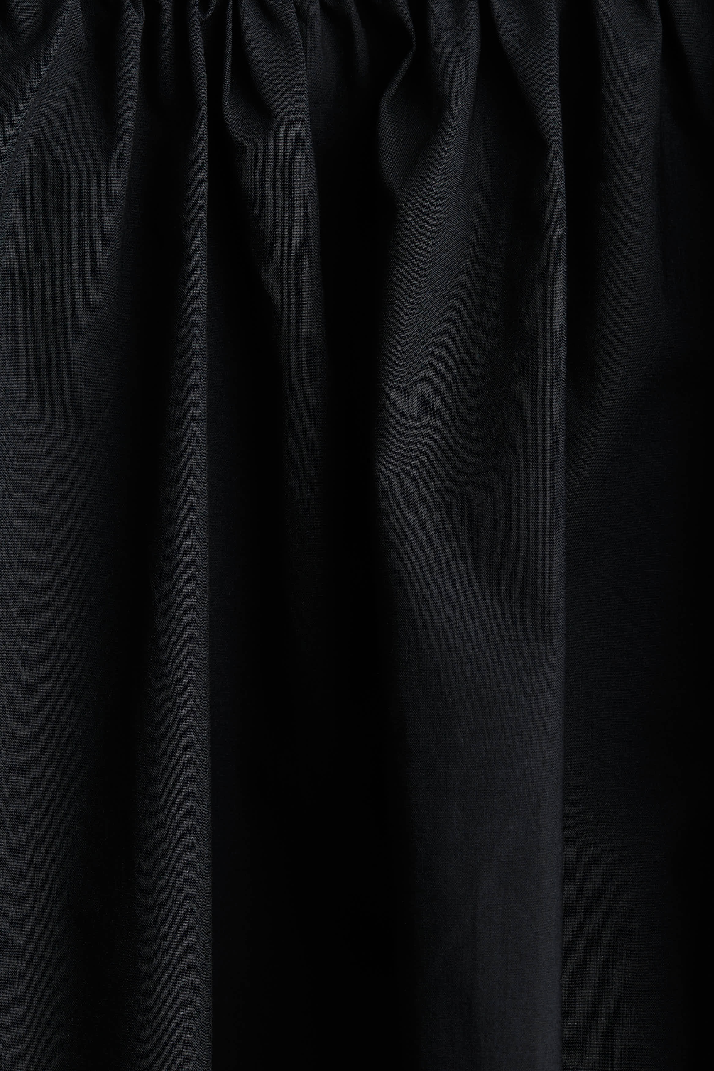 Tie-detail circular mini skirt