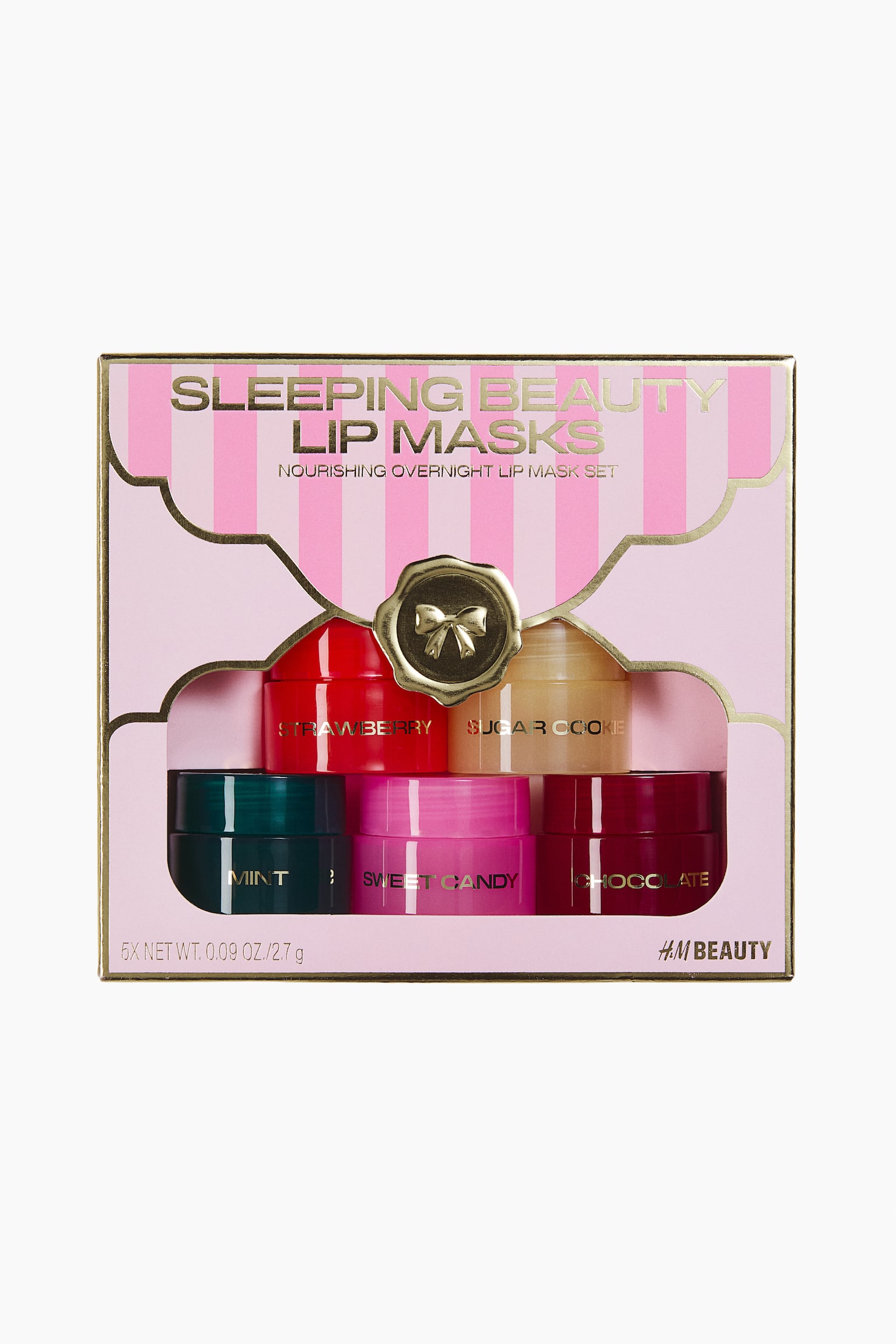 5-pack scented lip masks - Multi-coloured