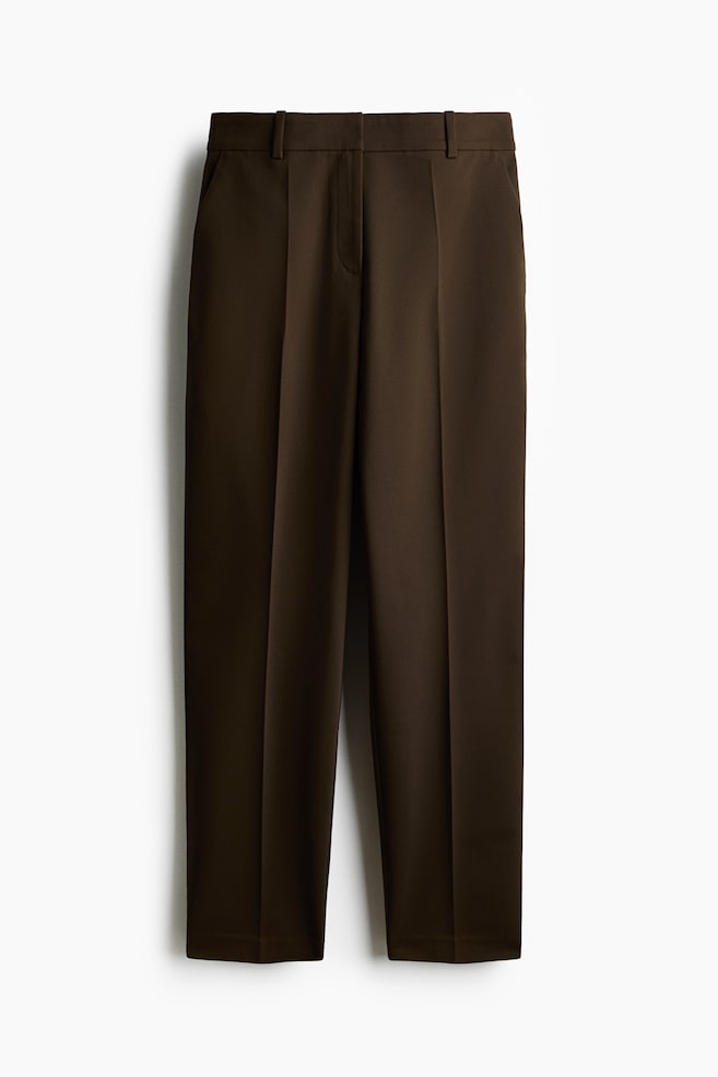 Cigarette trousers - Dark khaki green/Black/Navy blue/Dark brown/Dark mole/Cream/Dark khaki green/Light beige - 1