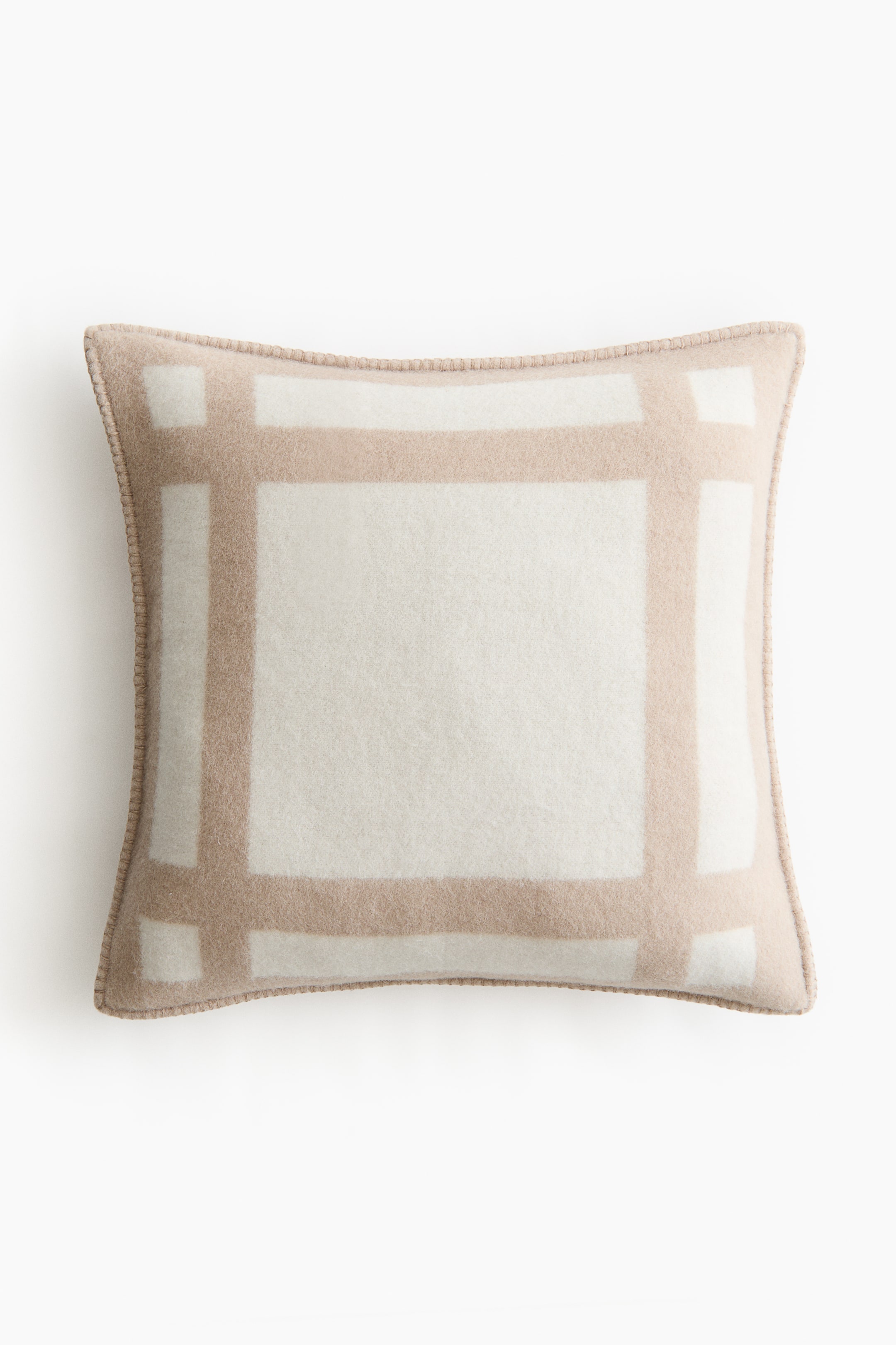 View larger image: Wool-blend cushion cover - Beige/Cream - Home All | H&M GB 1