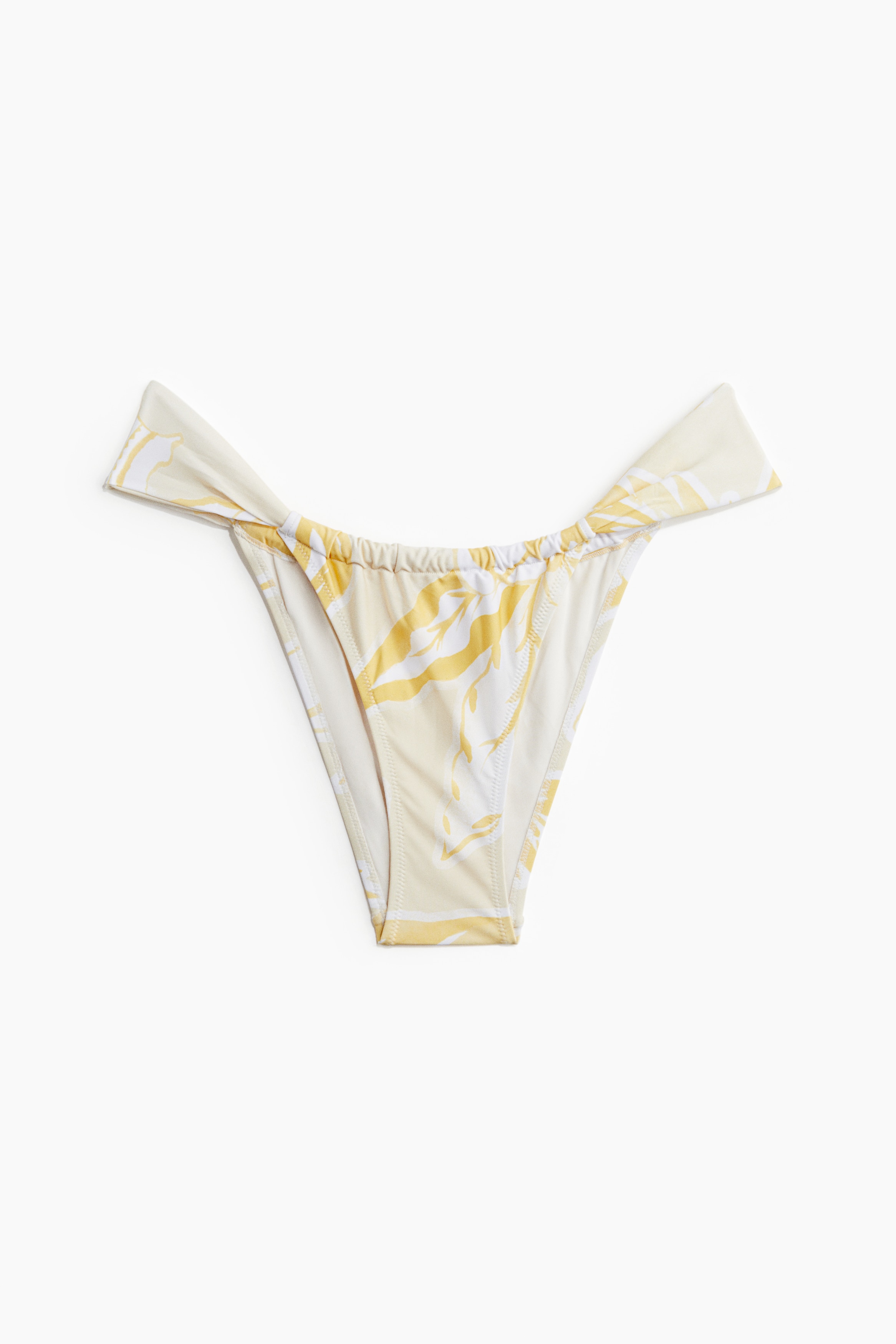 Bas de maillot Tanga Cheeky - Jaune clair/motif/Crème/pois/Beige clair/motif zébré