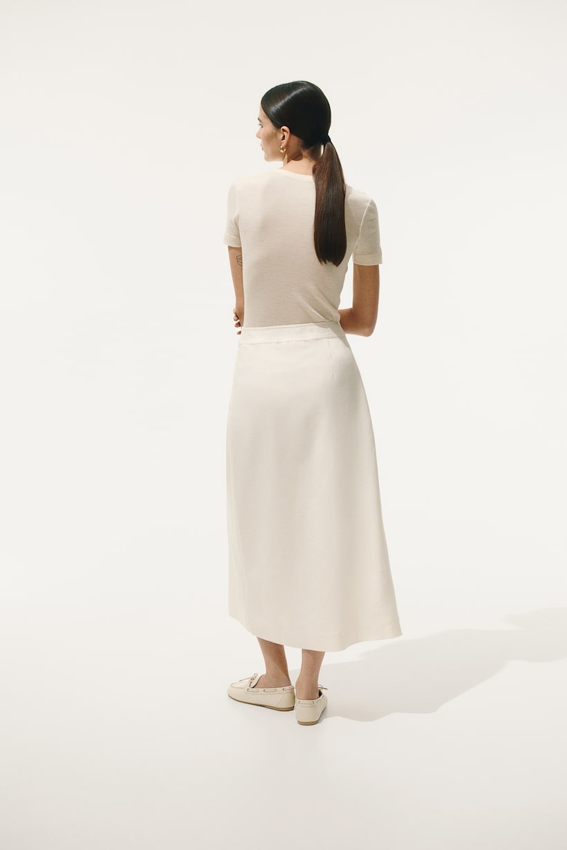 Wrap Skirts Mini, Midi Maxi Leather Linen H&M