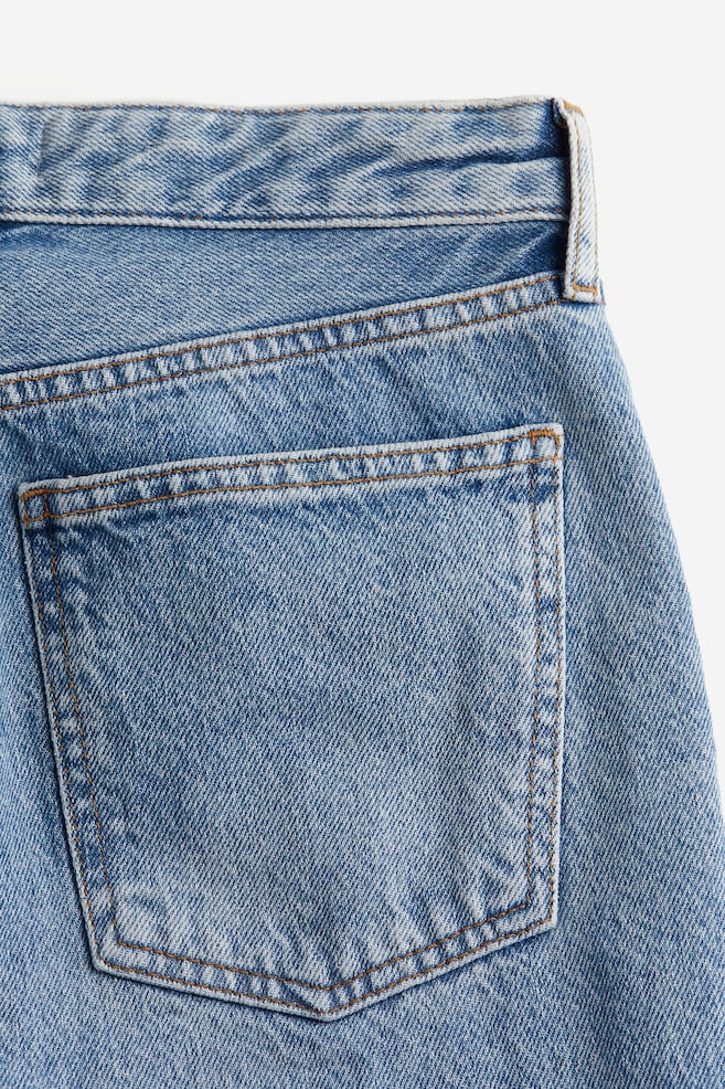 Straight High Jeans - Denim blue - 5