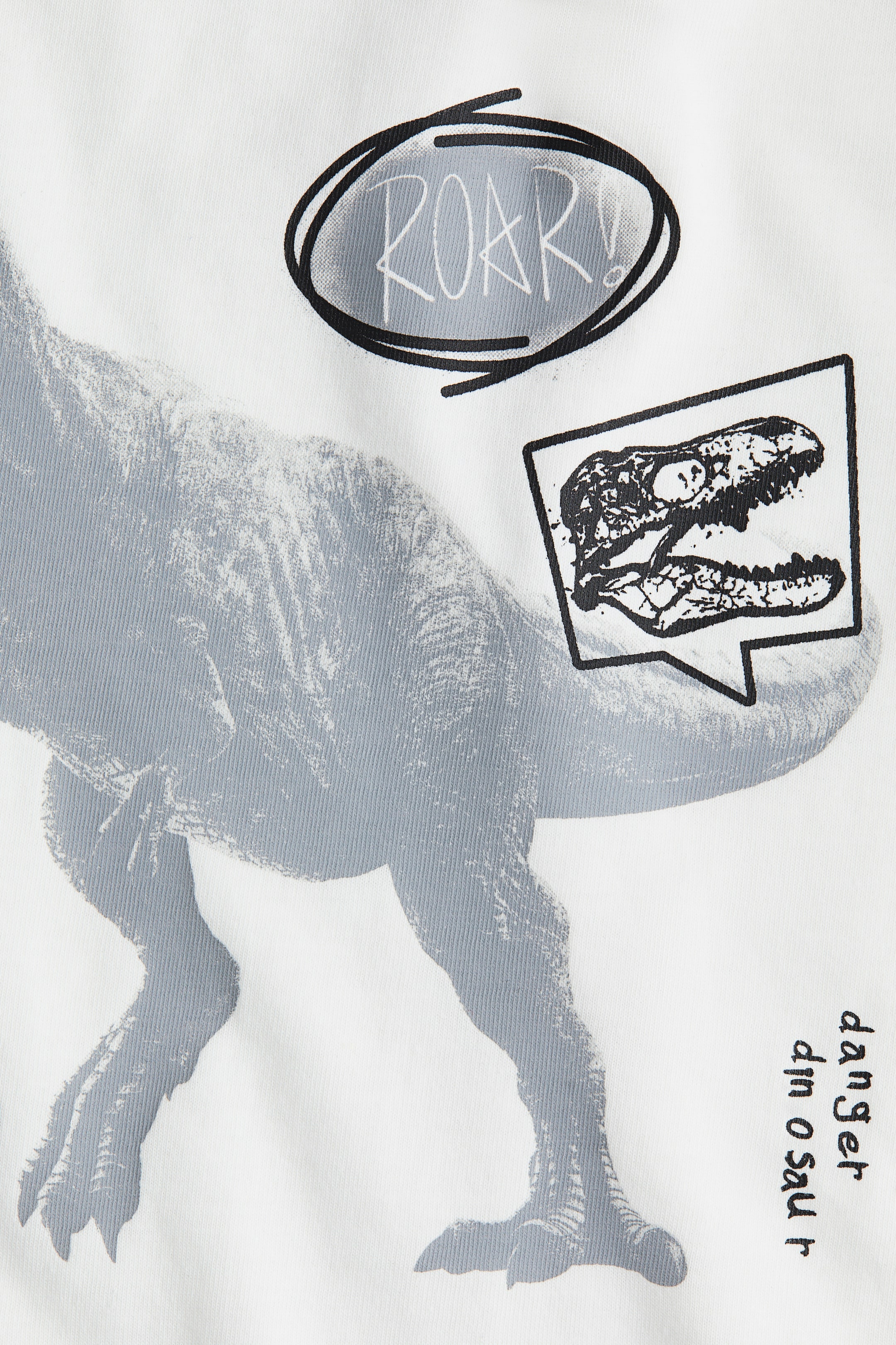 이미지 확대 보기: 프린트 롱 슬리브 티셔츠 - 블랙/쥬라기 월드 - Kids | H&M KR 6