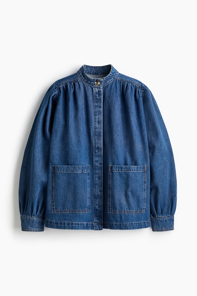 Women's Denim Jackets Cropped Oversized H&M CA