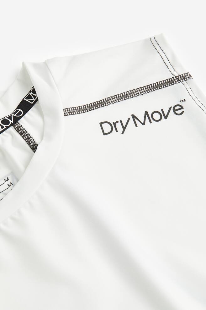 DryMove™ Sports vest top - White - 3
