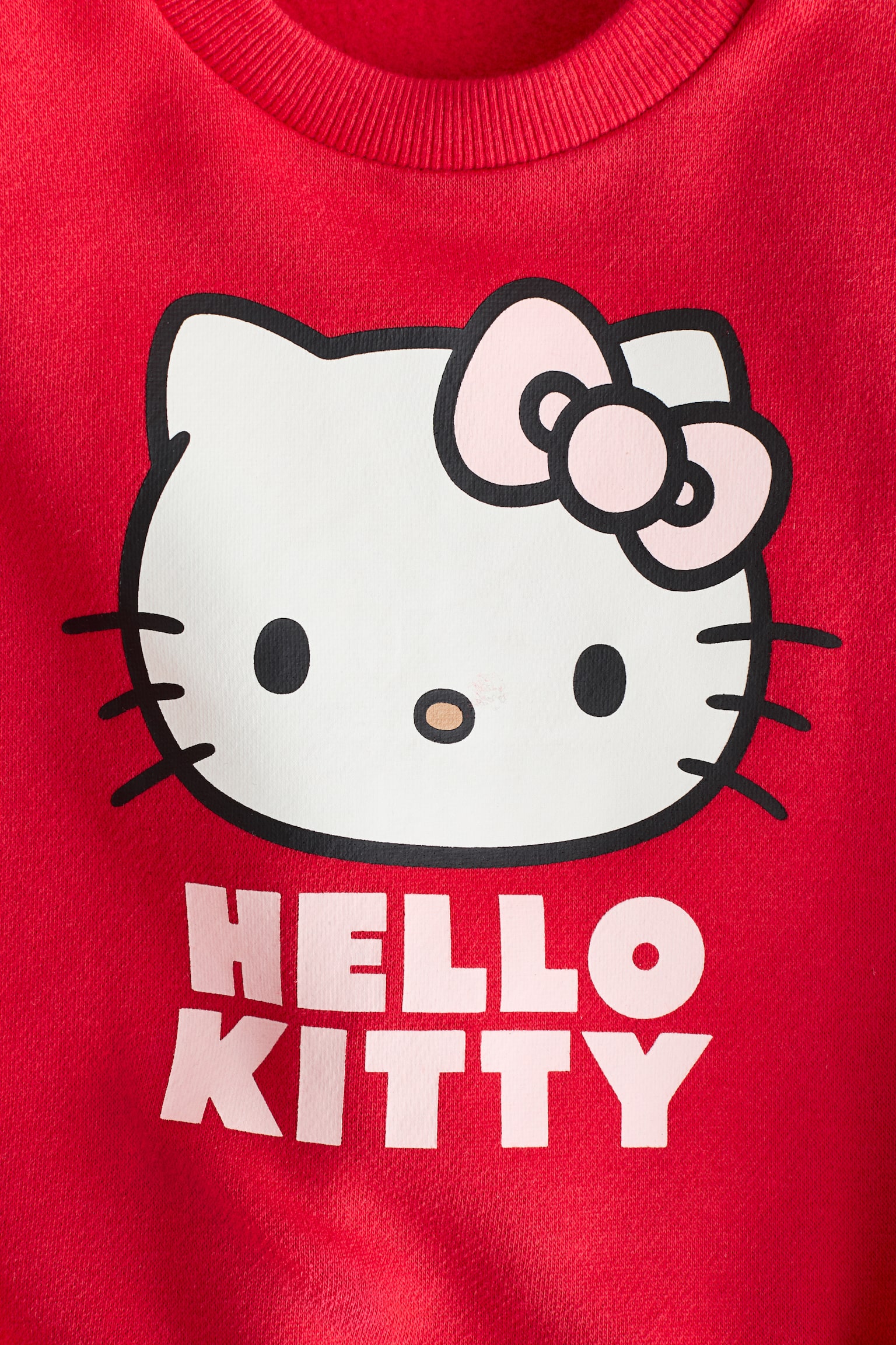 Printed sweatshirt - Red/Hello Kitty - 2
