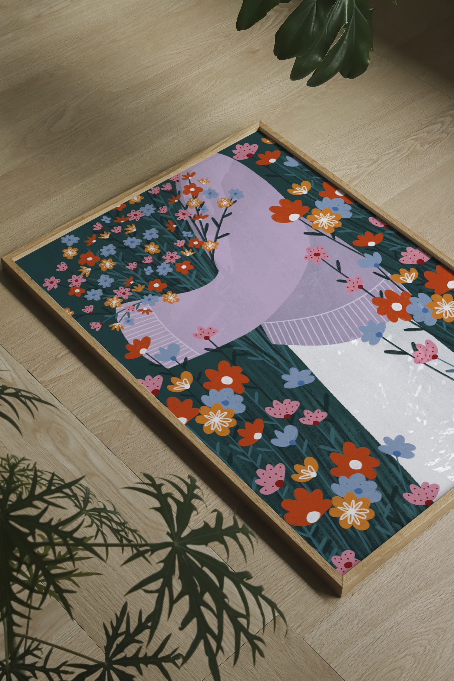 Bea Muller - Wildflower Garden - Flerfarvet