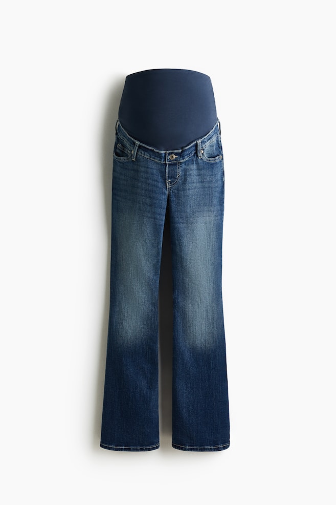 MAMA Flared Jeans - Denim blue/Dark denim blue/Denim blue/Dark denim blue - 1