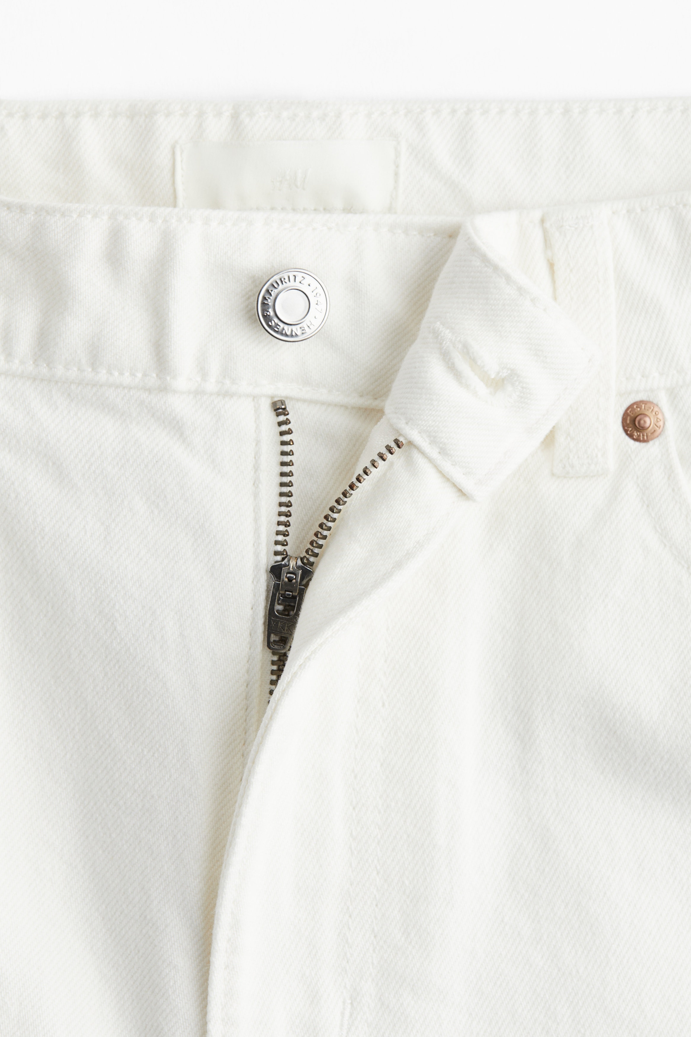 Denim Bermuda shorts