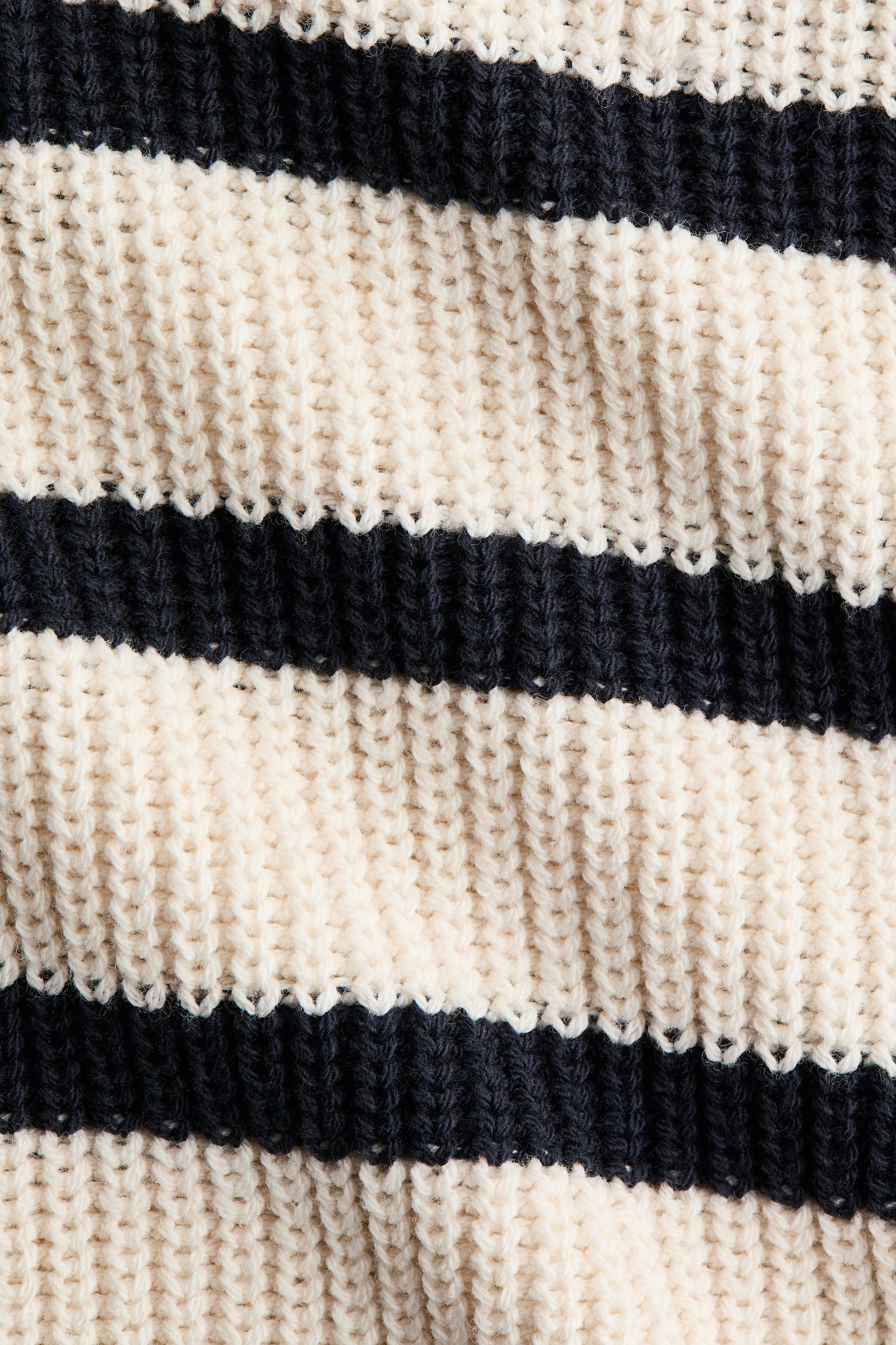 Cotton-Blend Sweater - Light beige/striped/Light blue/striped/Pink/striped/Dusty purple - 2