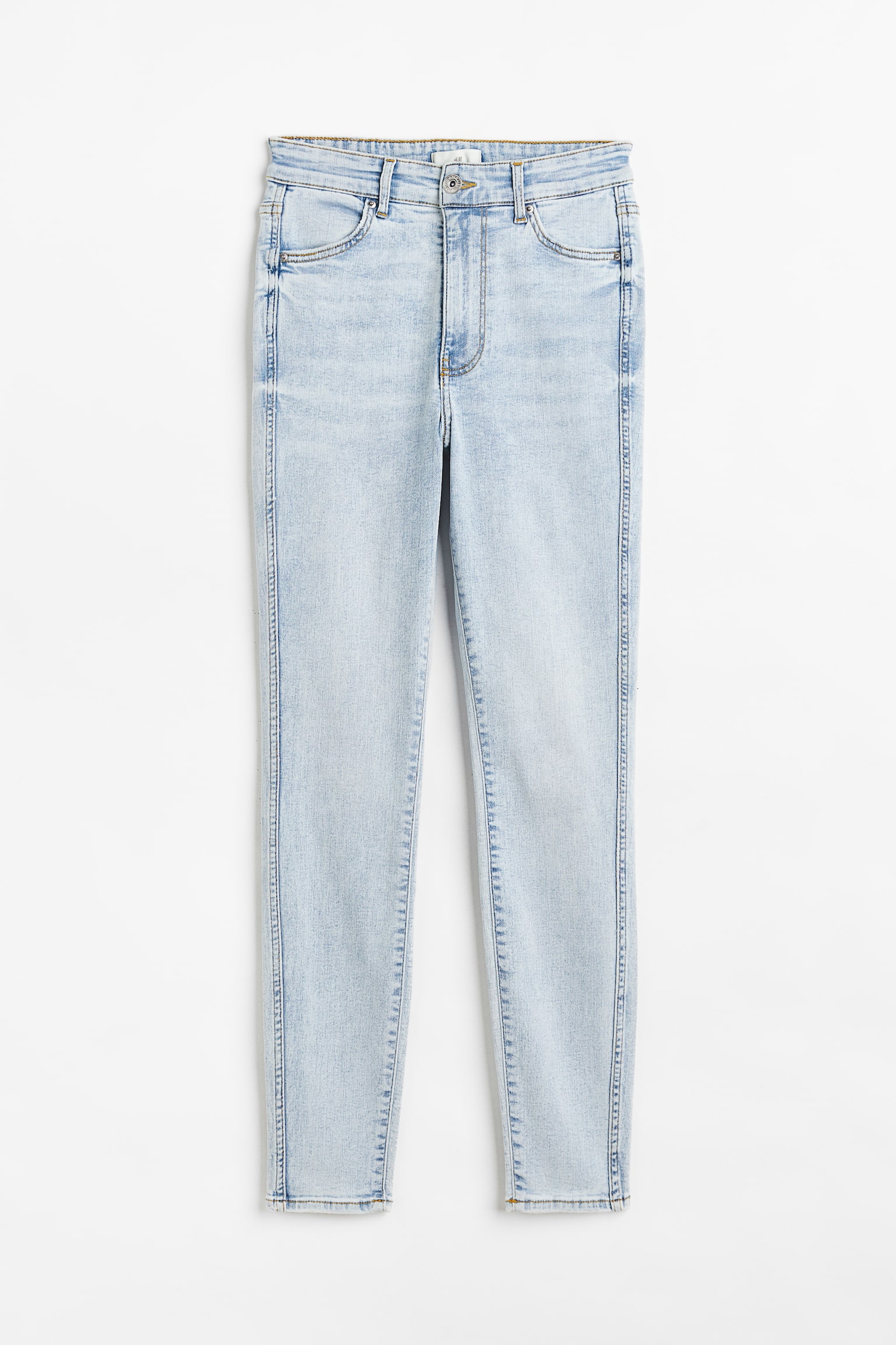 Skinny High Ankle Jeans - Light denim blue/Black/Light grey/Denim blue/Dark denim blue/Dark denim grey - 1