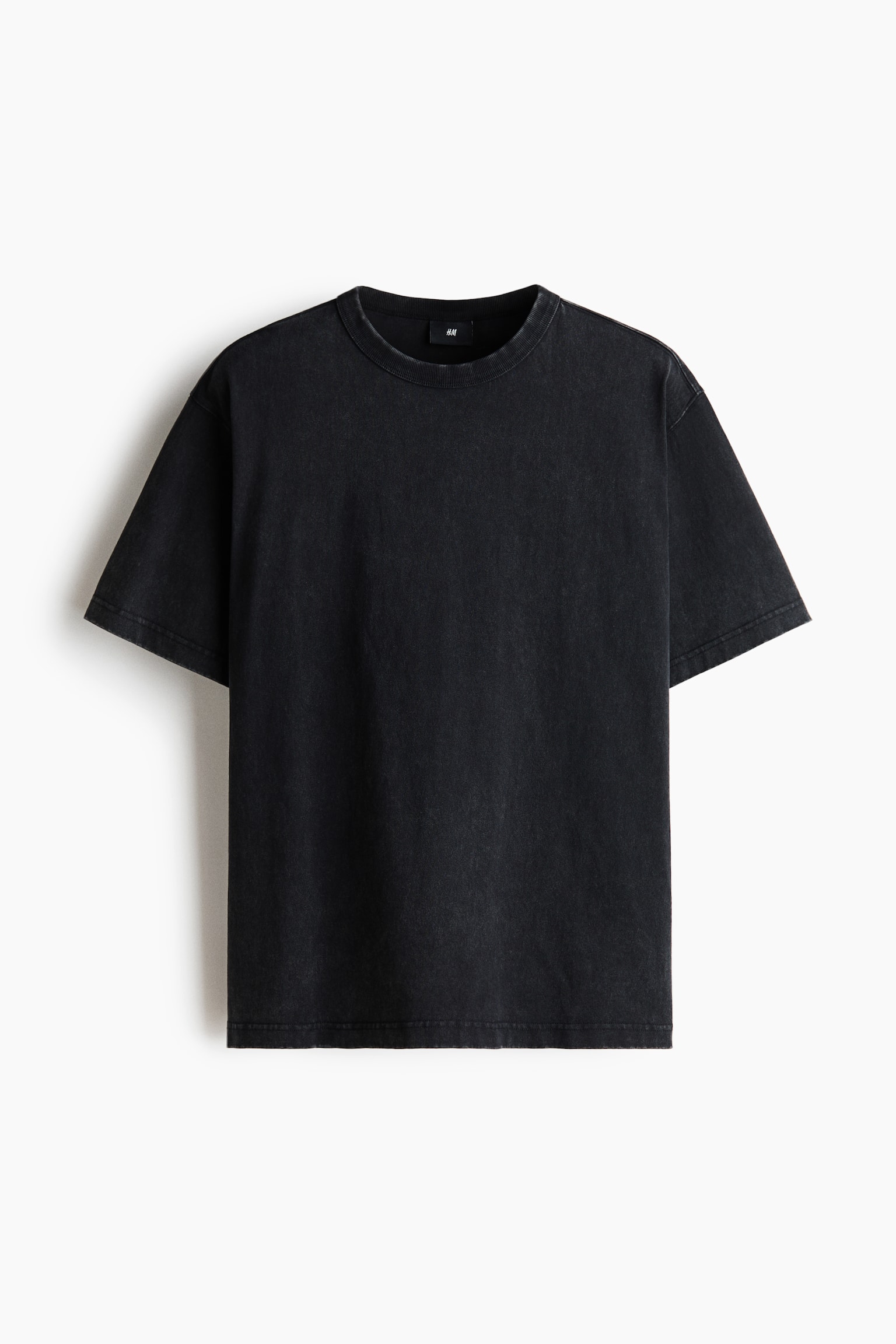 Áo thun dáng hộp Loose Fit - Màu đen/Màu xanh kaki/Màu xanh mòng két khói nhạt - 1