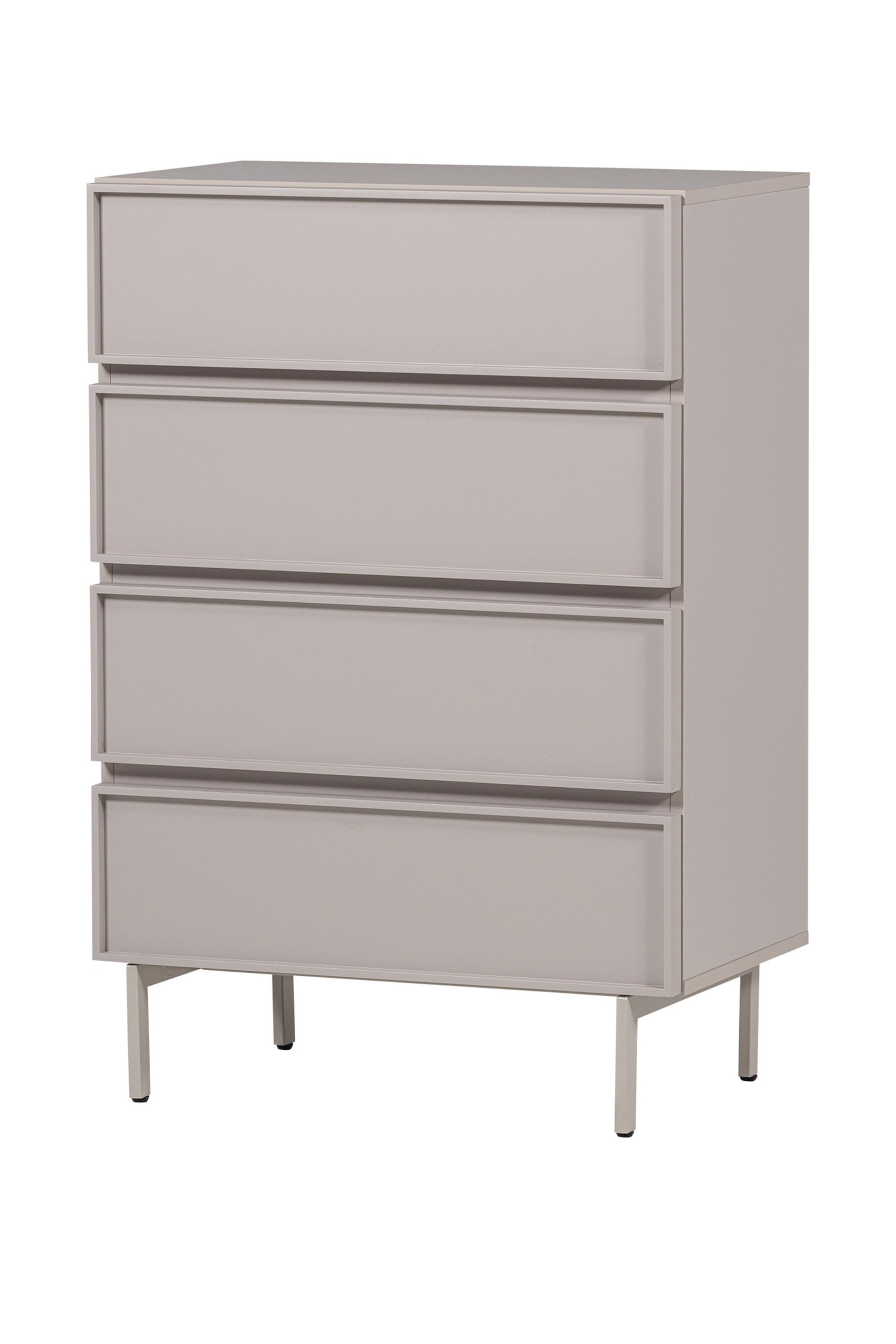 Grotere afbeelding bekijken: Tours Dresser 4 Drawers - Beige - WOOOD - HOME | H&M BE 1