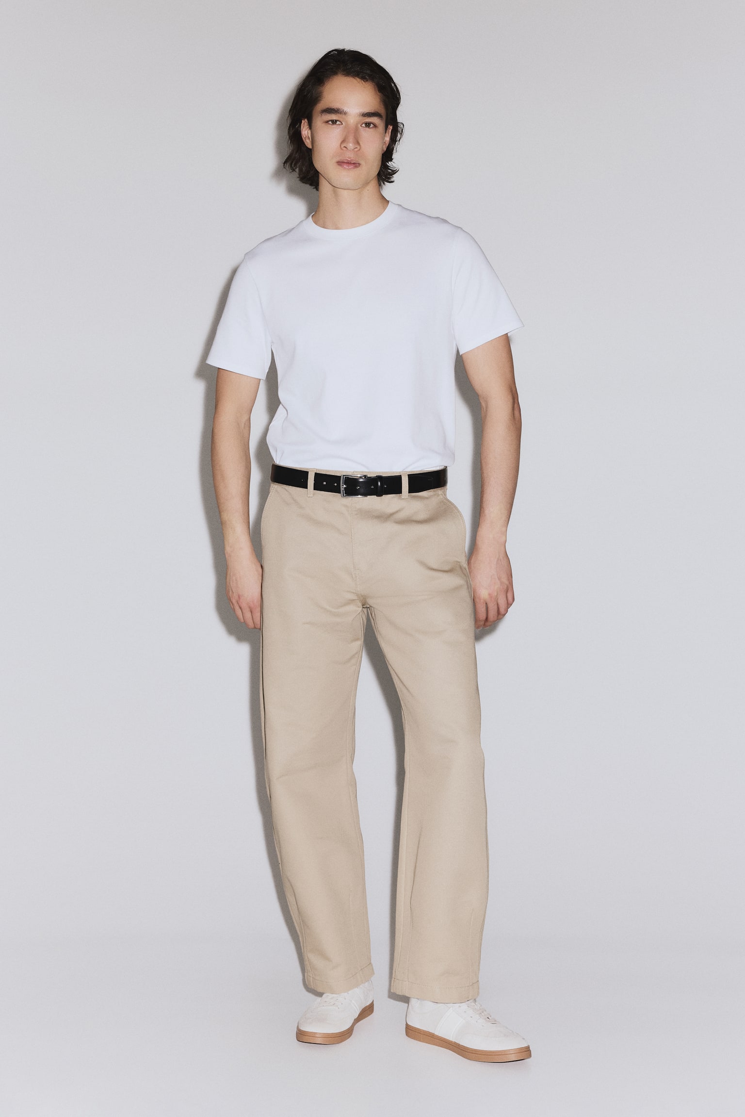 T-shirt Cooling Regular Fit - Blanc/Noir/Marron/Gris foncé chiné/Bleu marine - 3