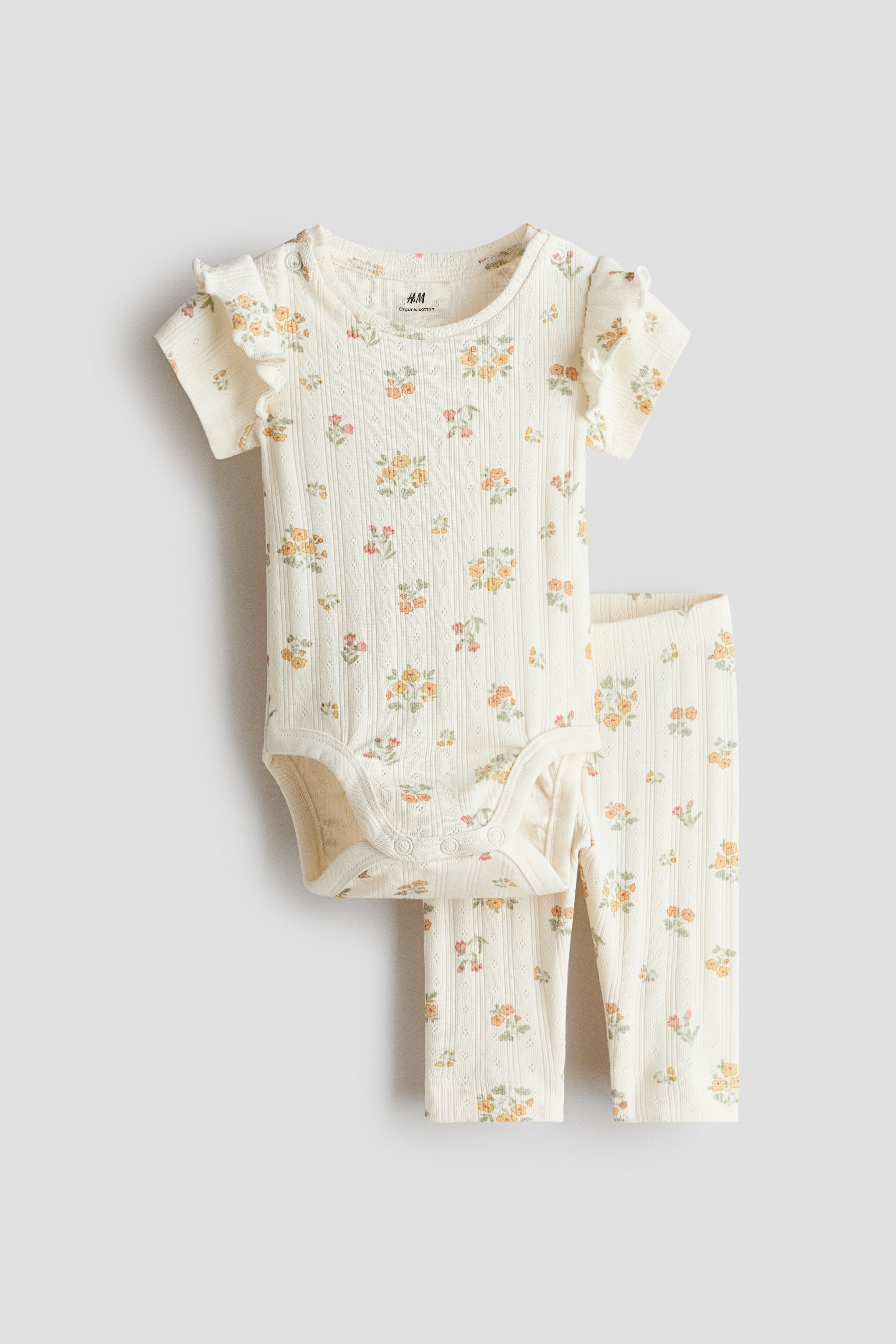 Set 2 pezzi in cotone con stampaModal